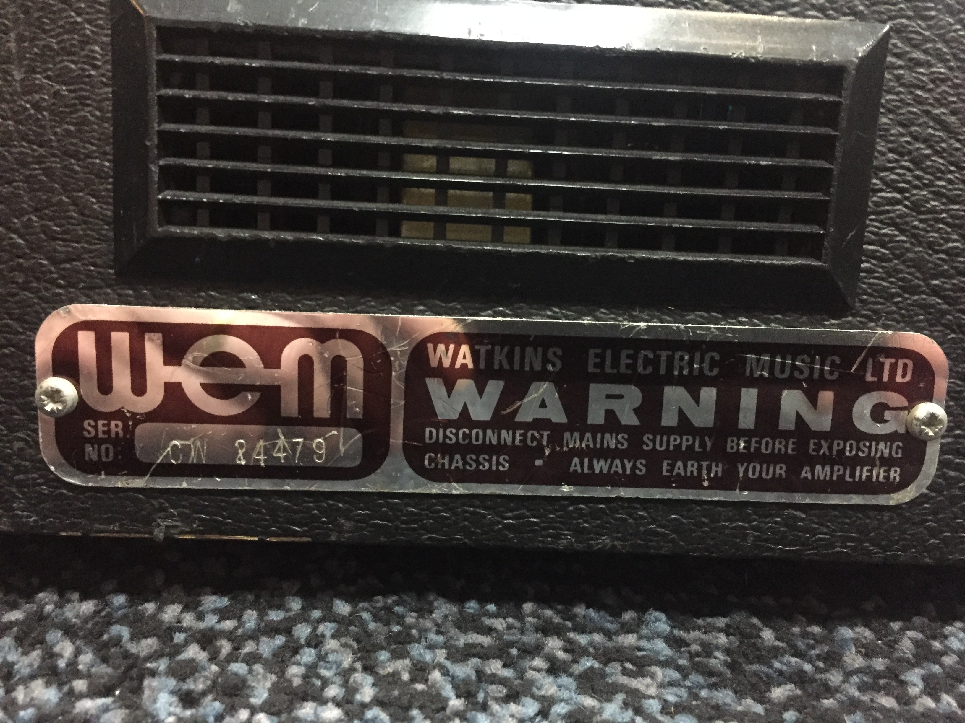 Watkins Wem Copicat MKIV Tape Echo 1970's