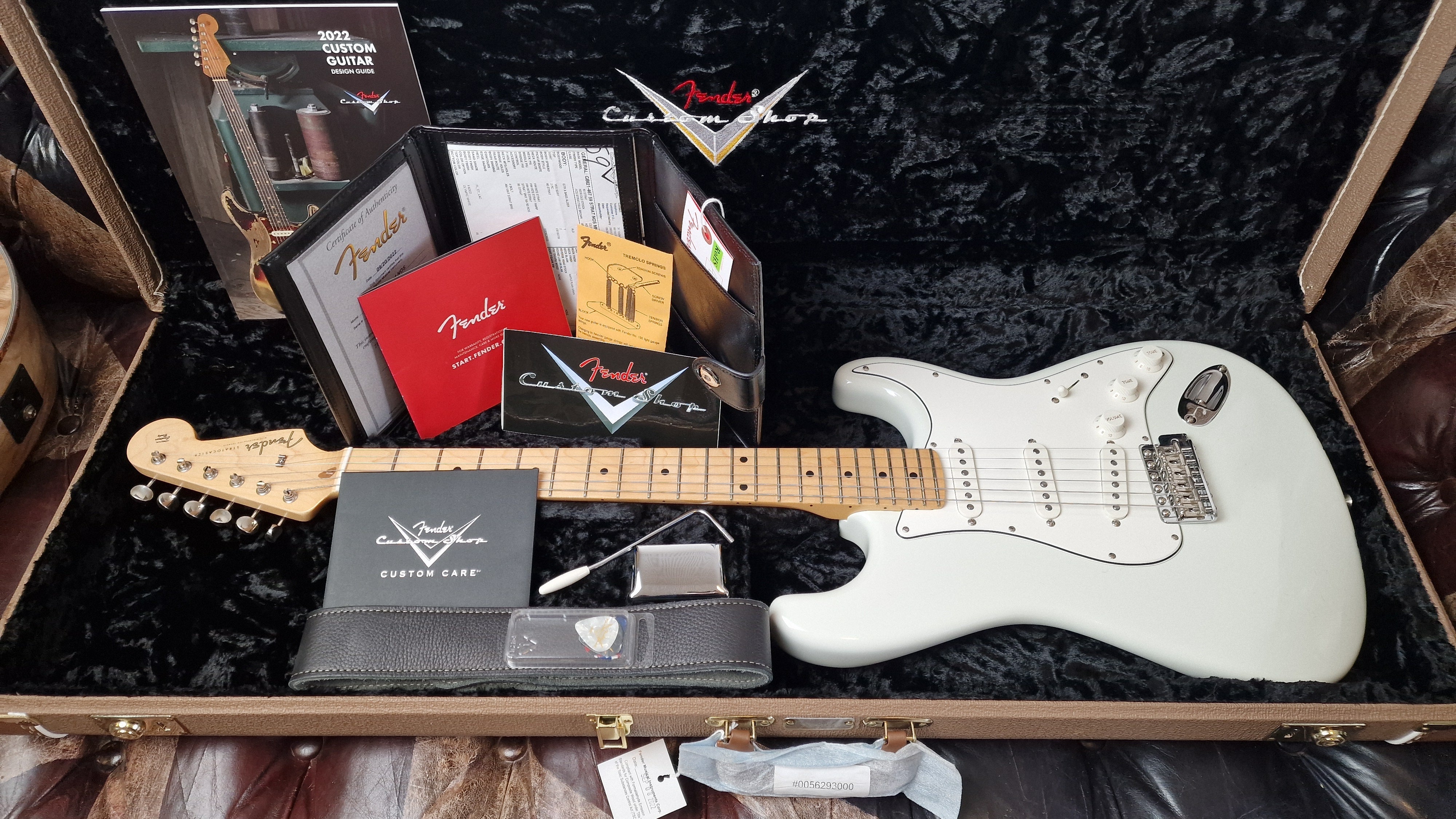 Fender Custom Shop 59 Stratocaster NOS Limited Edition Olympic White American Vintage 1959 USA Strat - BRAND NEW