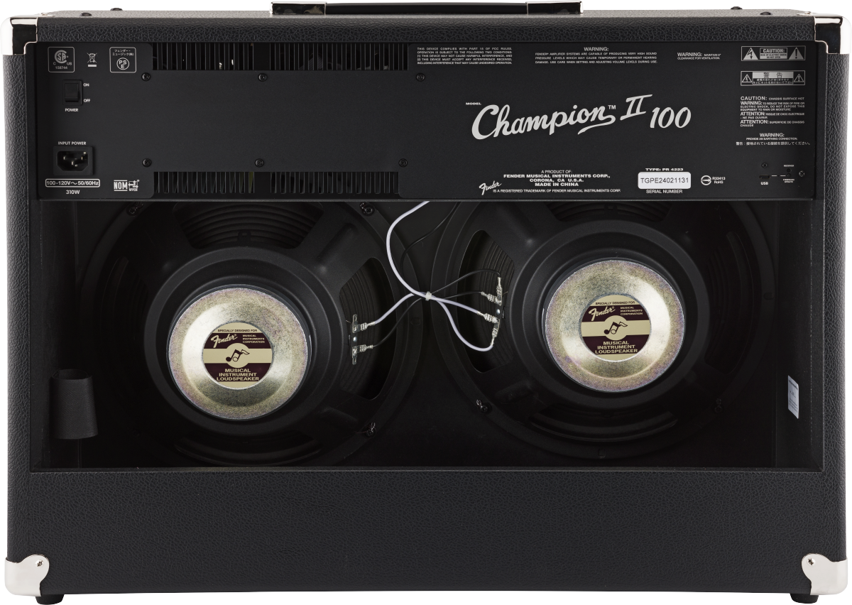 Fender Champion II 100 1x12 Guitar Amplifer