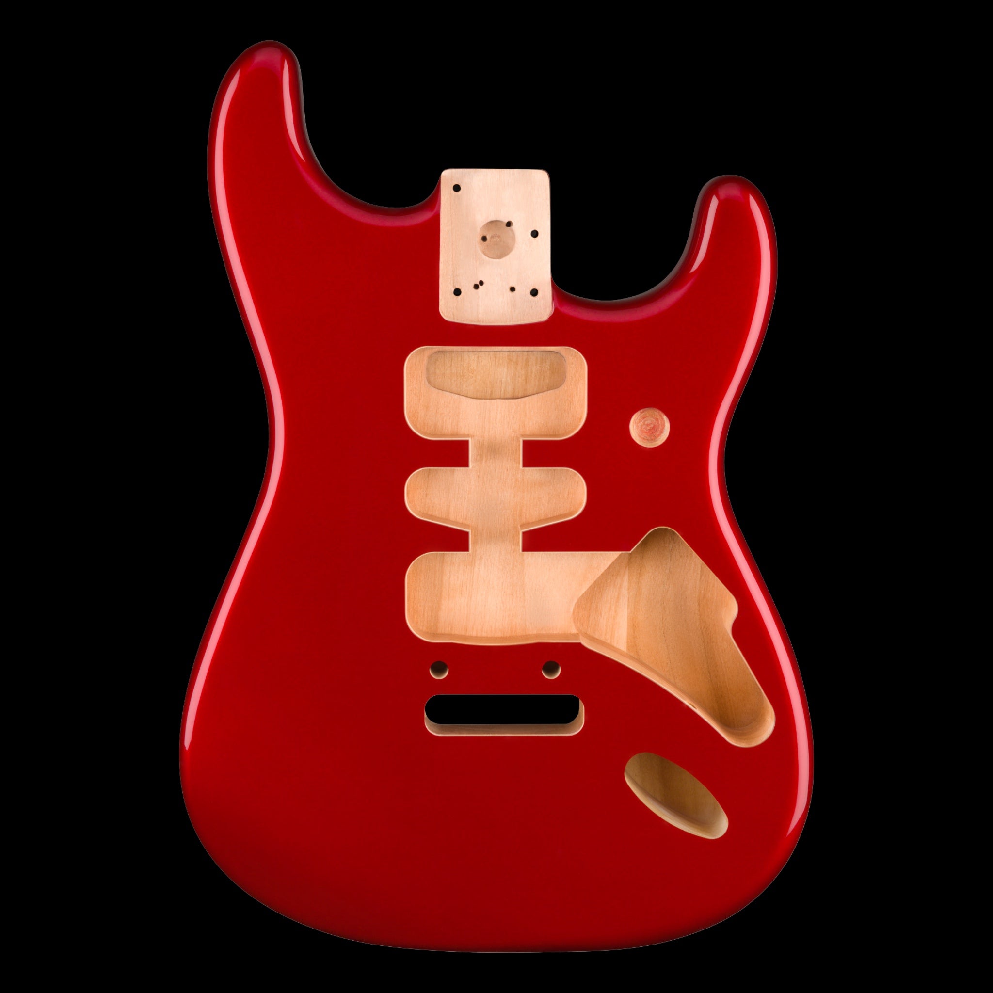 Fender Deluxe Series Stratocaster Body in Candy Apple Red