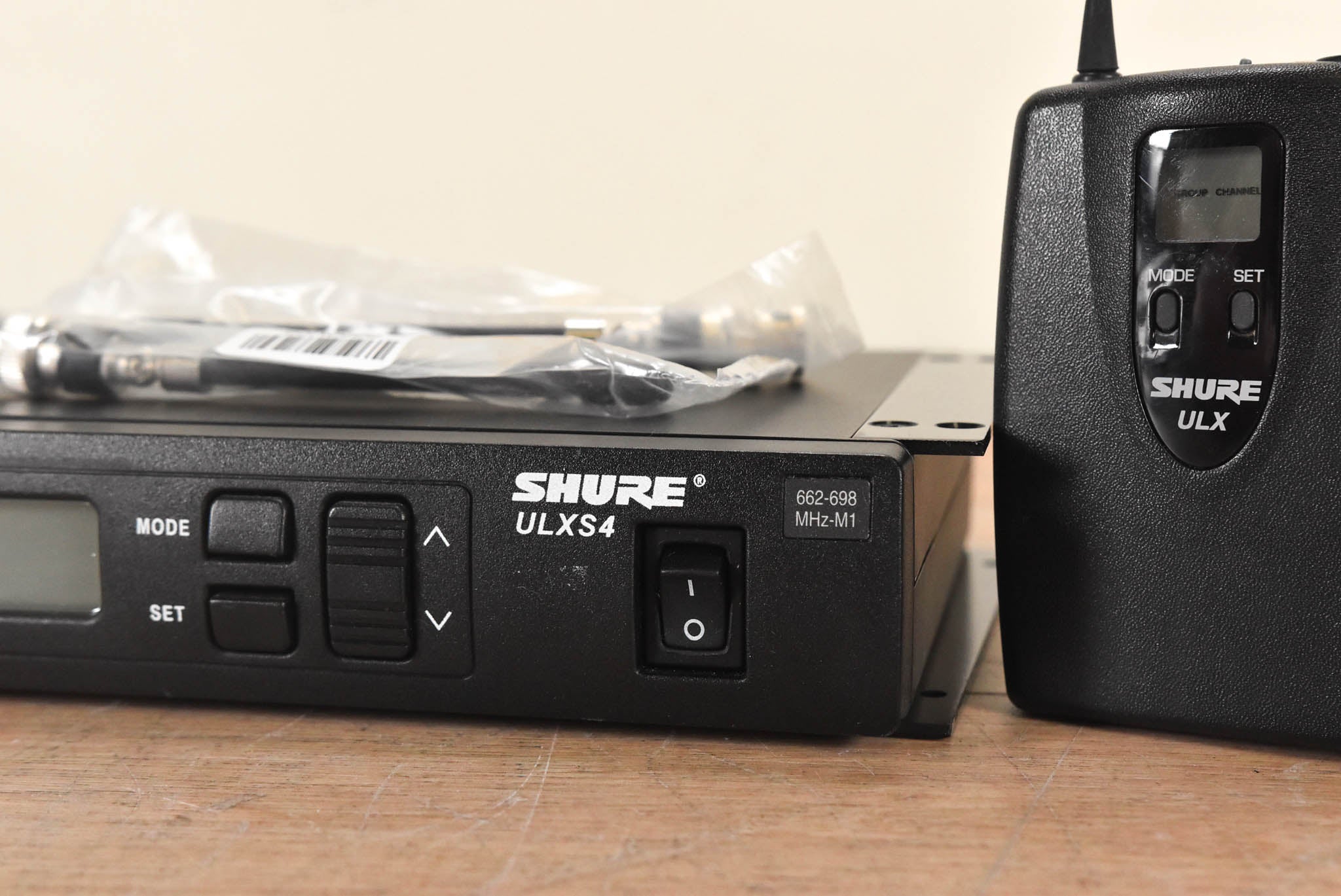 Shure ULXS14 Belt Pack Wireless System - 662-698 MHz (NO POWER SUPPLY)