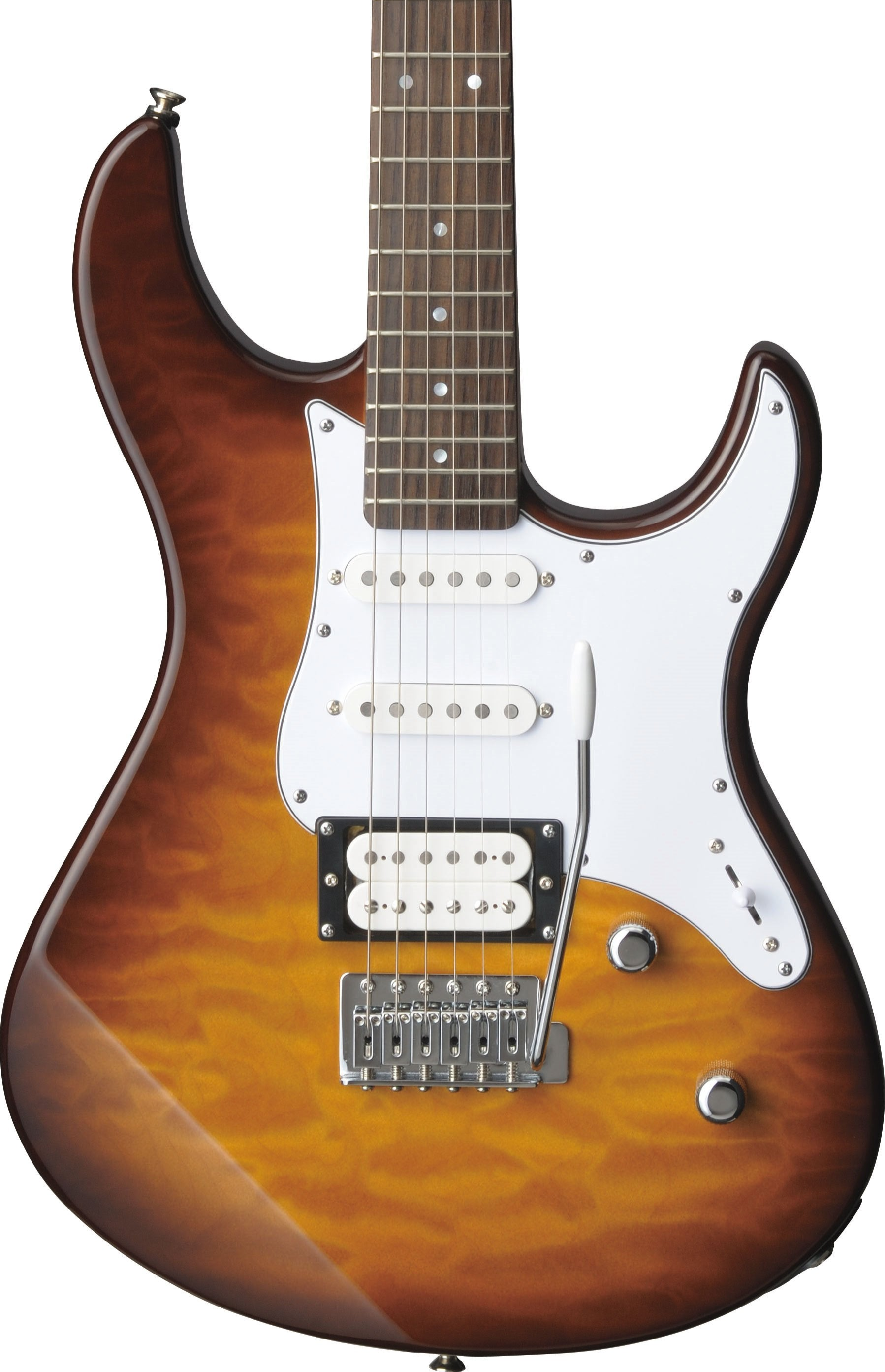 Yamaha Pacifica PAC212VQM - Tobacco Brown Sunburst