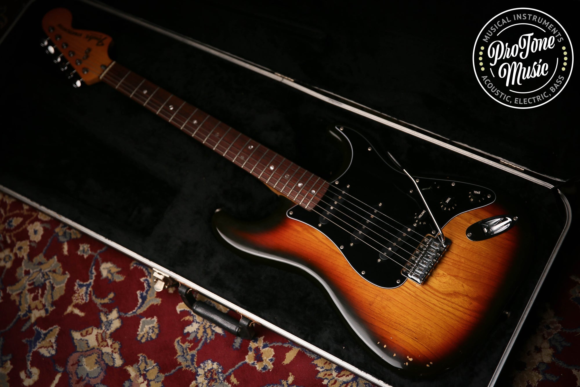 1979 Fender USA Stratocaster Sunburst & Original Hard Cse