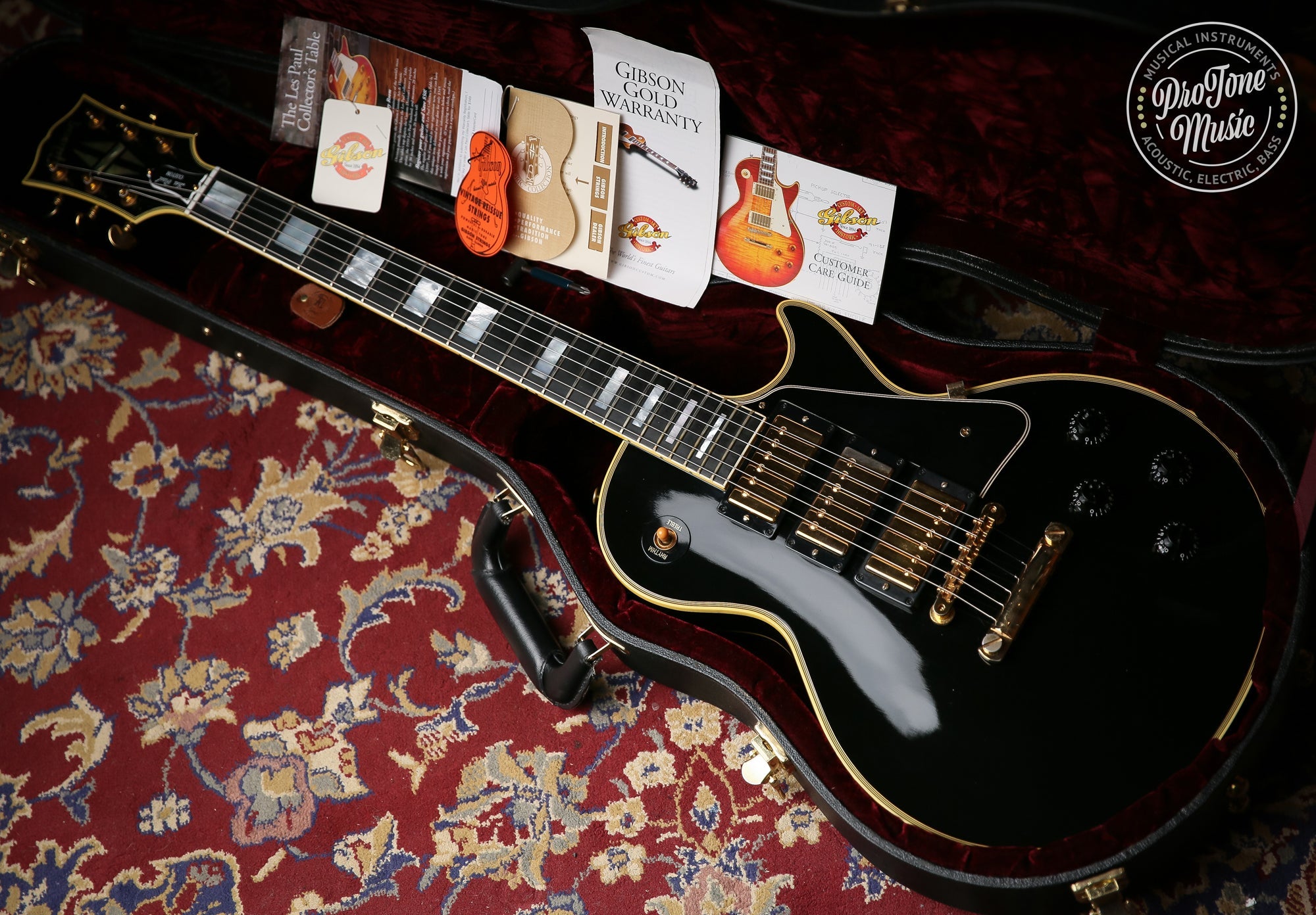 2003 Gibson USA Custom Shop 57' Black Beauty Ebony