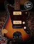 Vintage V65 ICON Vibrato Electric Guitar Distressed Tobacco Sunburst