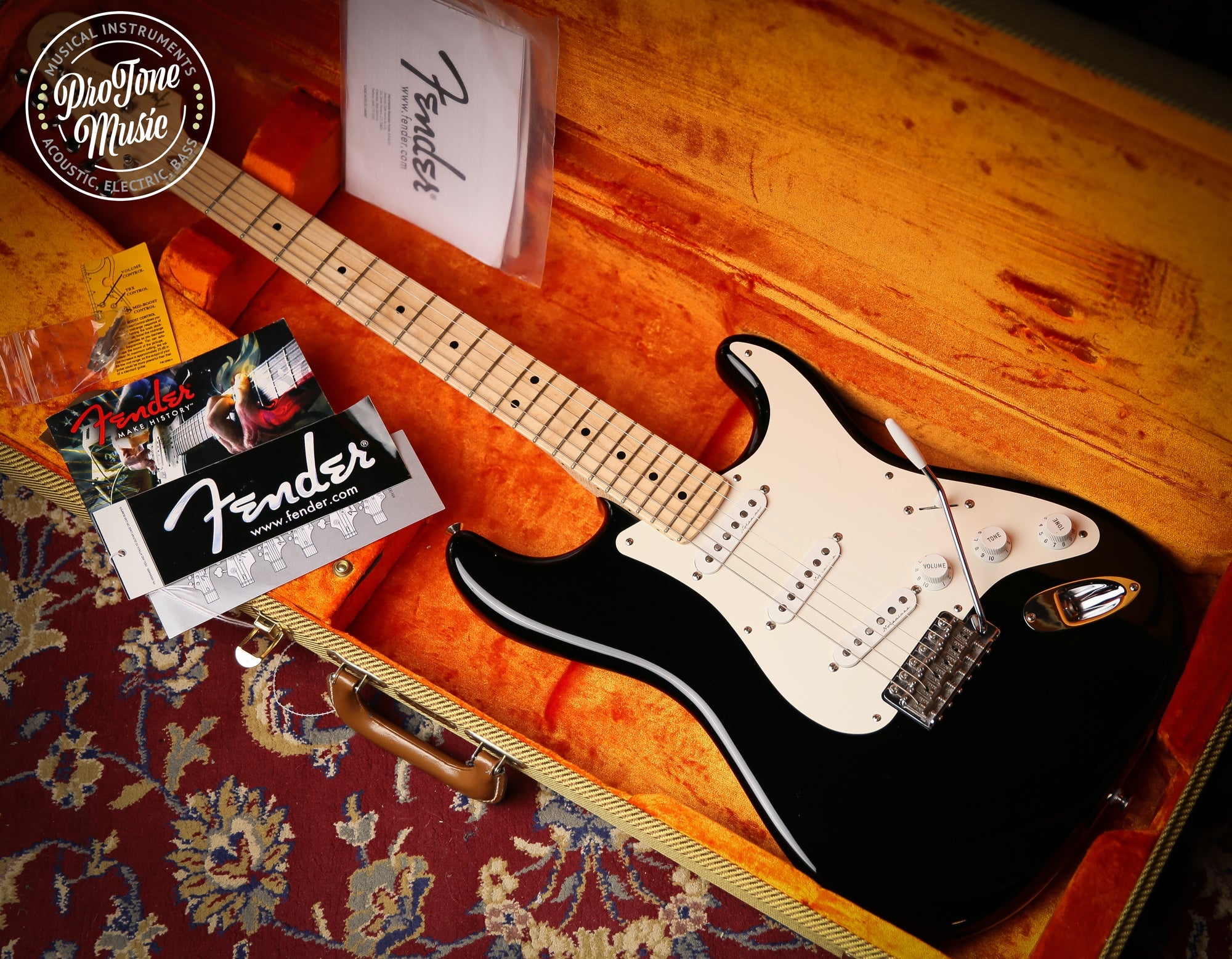 2008 Fender USA Eric Clapton Signature Model Stratocaster Black