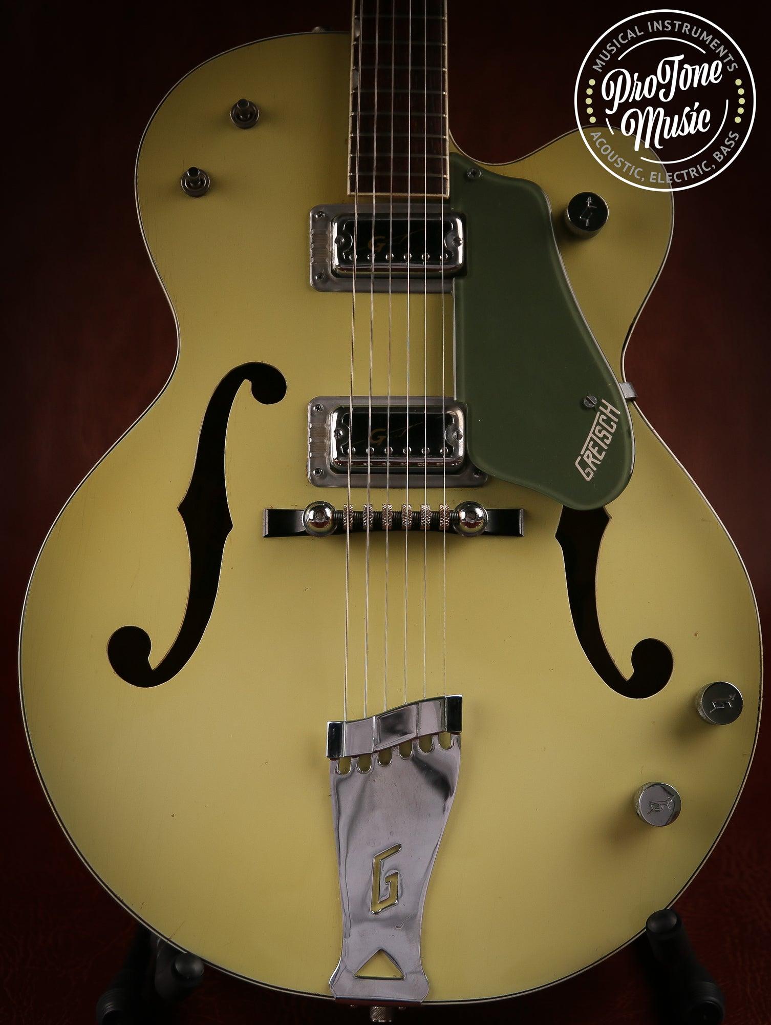 1960s Gretsch USA G6118 Anniversary Two Tone Green