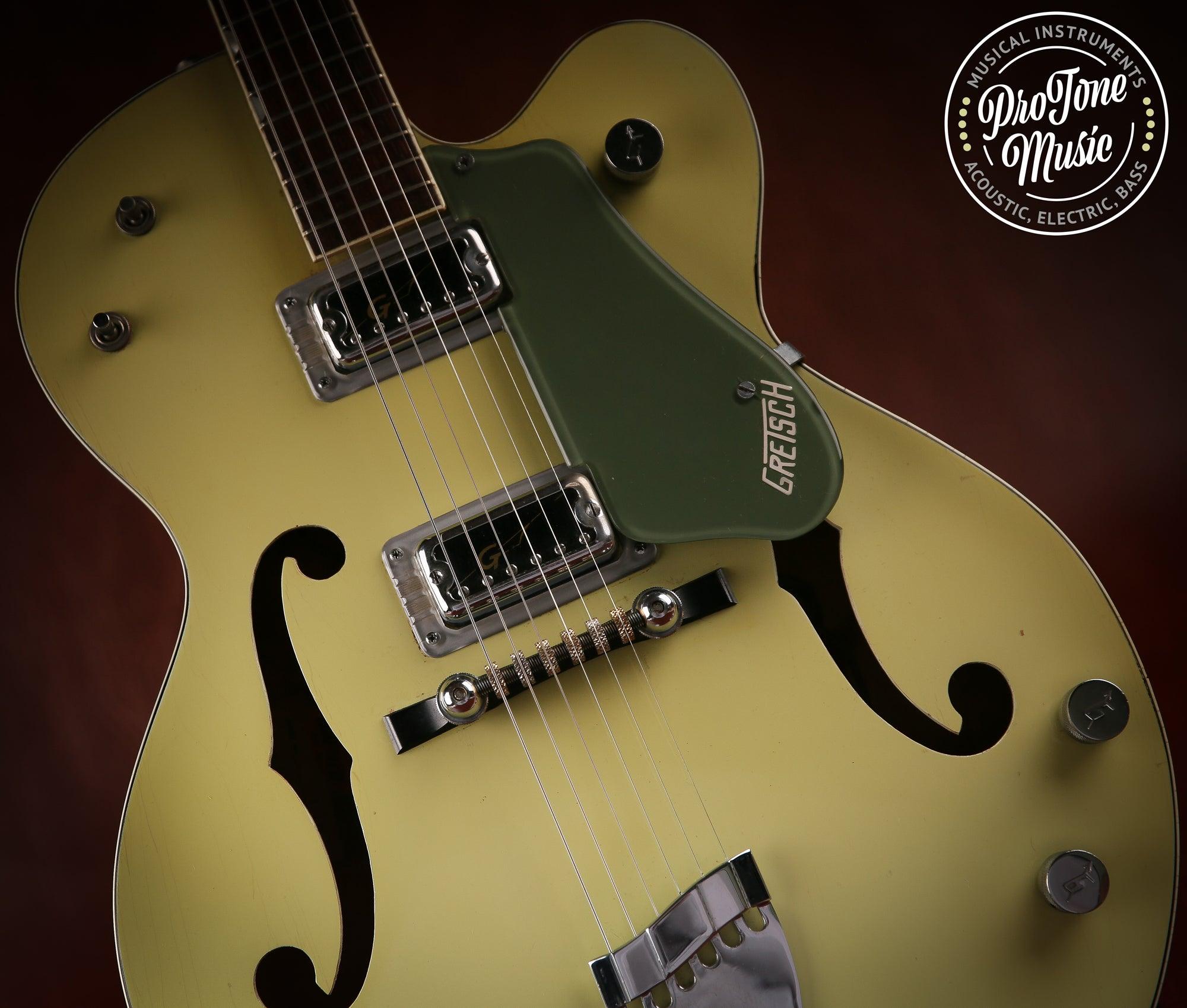 1960s Gretsch USA G6118 Anniversary Two Tone Green