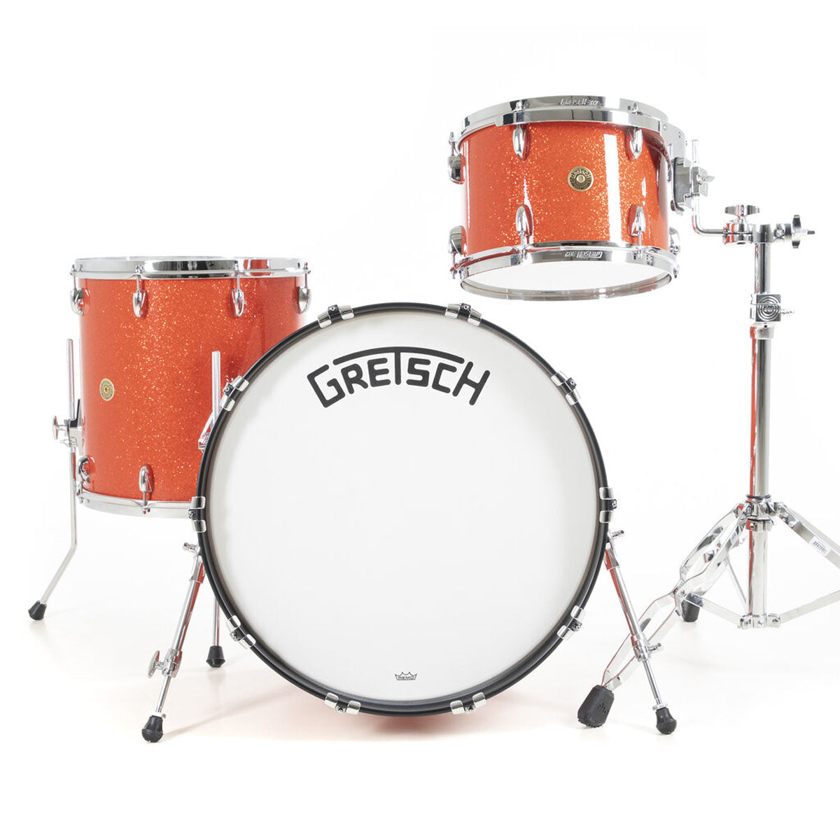 Gretsch USA Broadkaster Shell Pack in Tangerine Glass - 22"| 13"| 16"