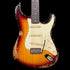 Kauffmann '63 Heavy Relic S-Model Electric Guitar in 3-Tone Sunburst w/ Deluxe Gigbag