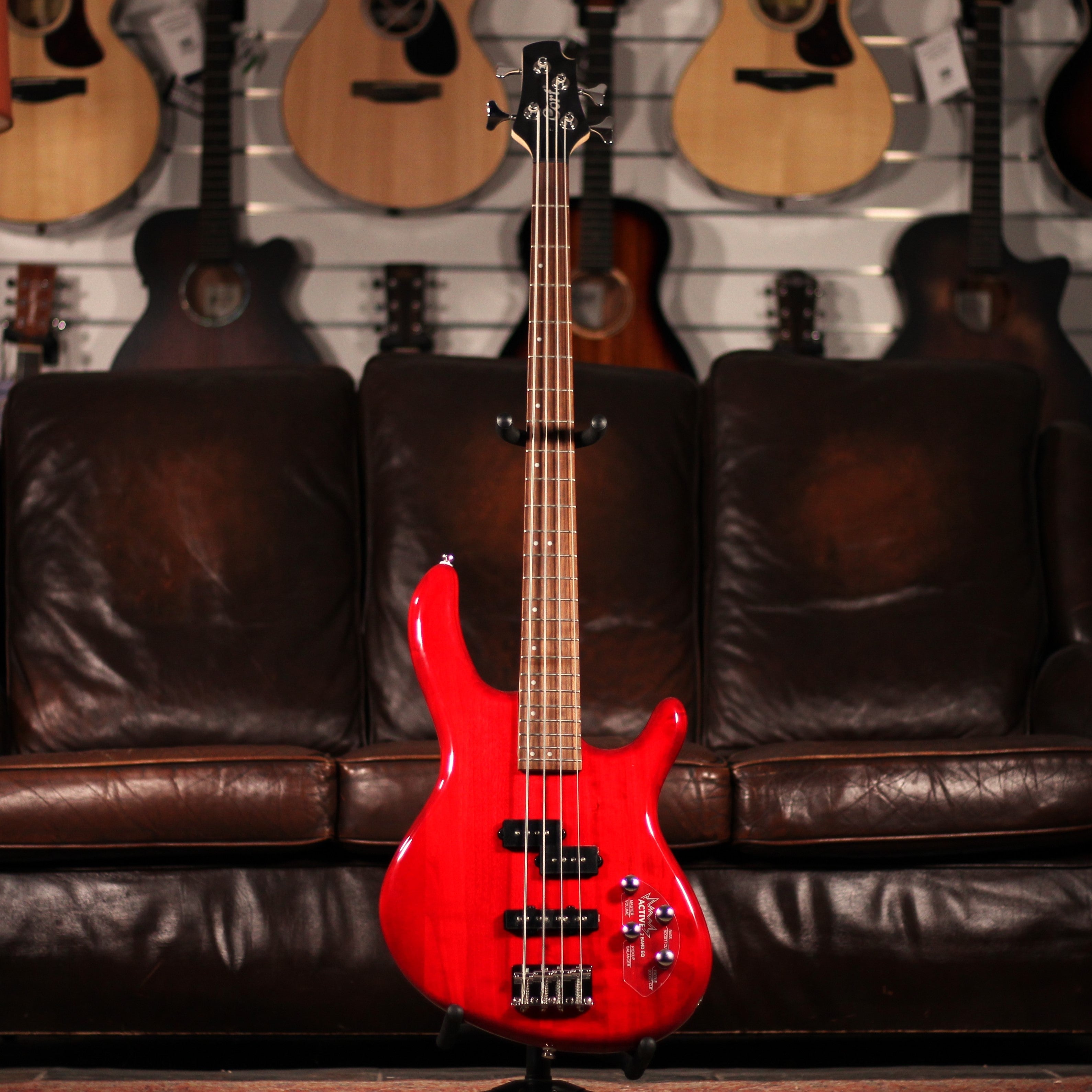 Cort Action Bass Plus Trans Red