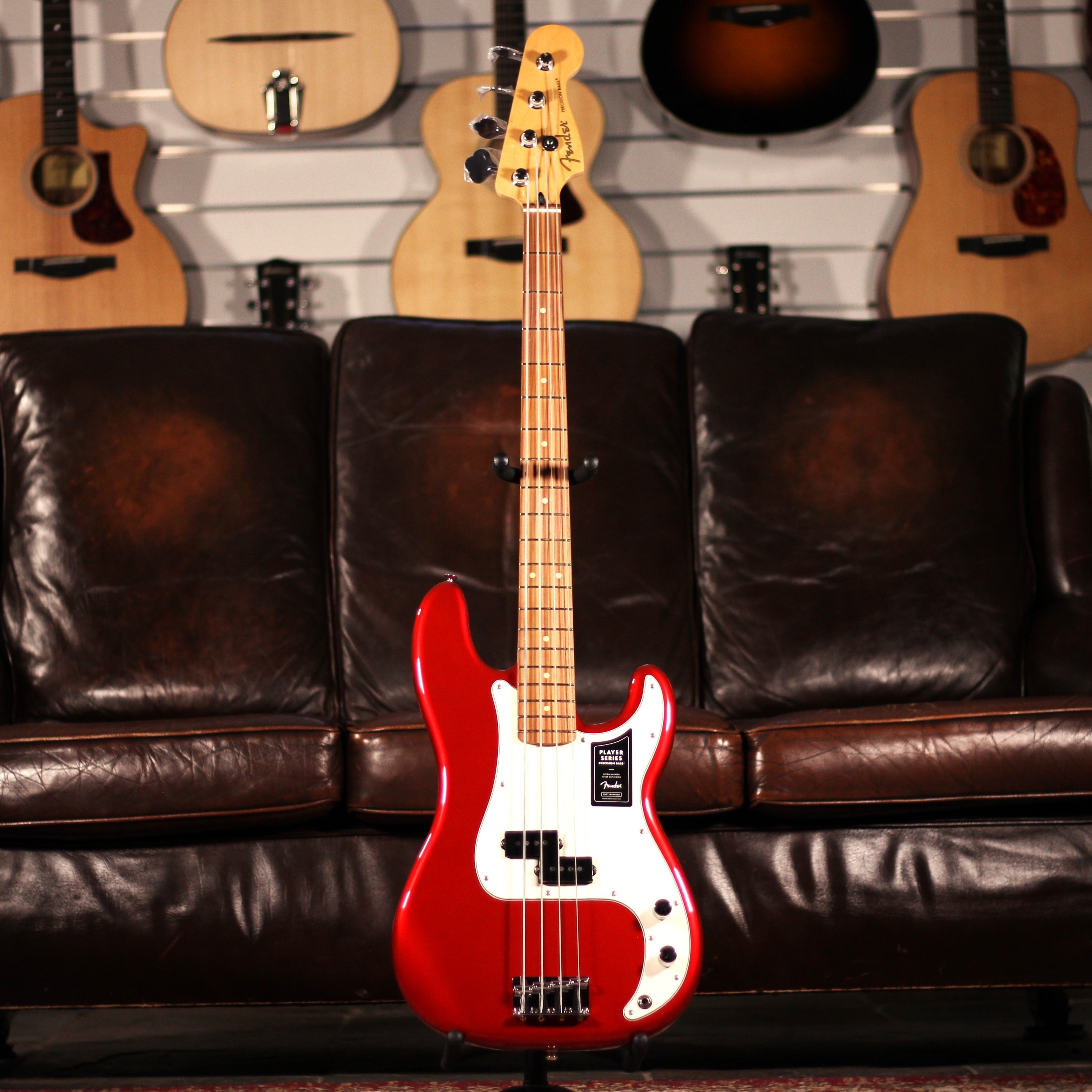 Fender Player Precision Bass Candy Apple Red