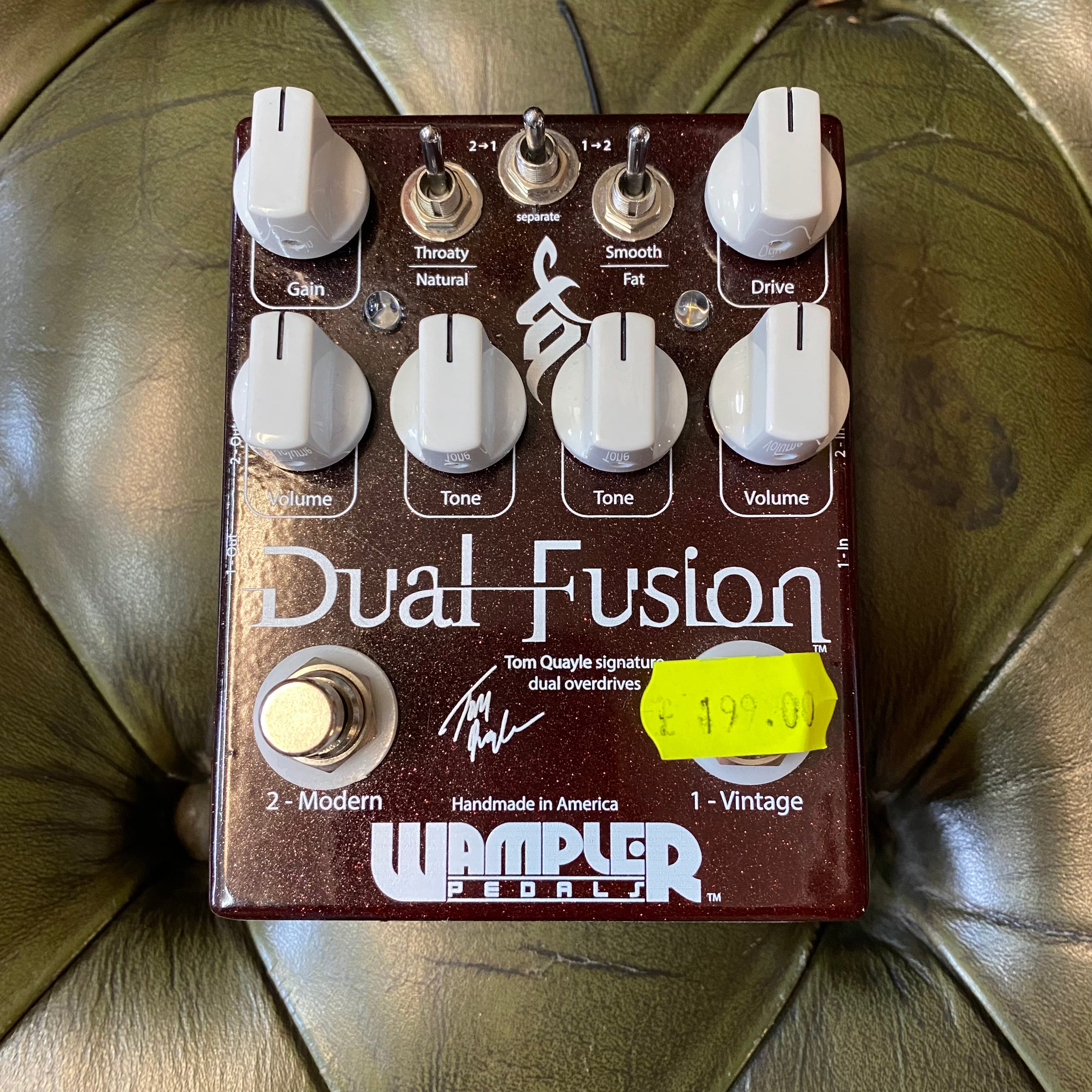 Wampler Tom Quayle Dual Fusion Pre-Owned