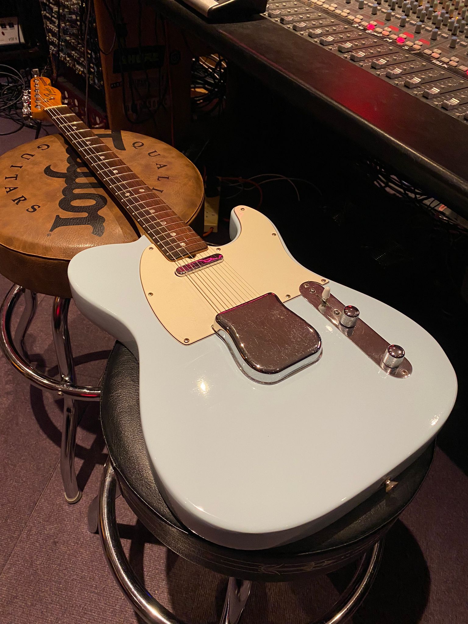 1978 Fender Telecaster Sonic Blue Vintage 70s American USA Tele Electric Guitar For Sale