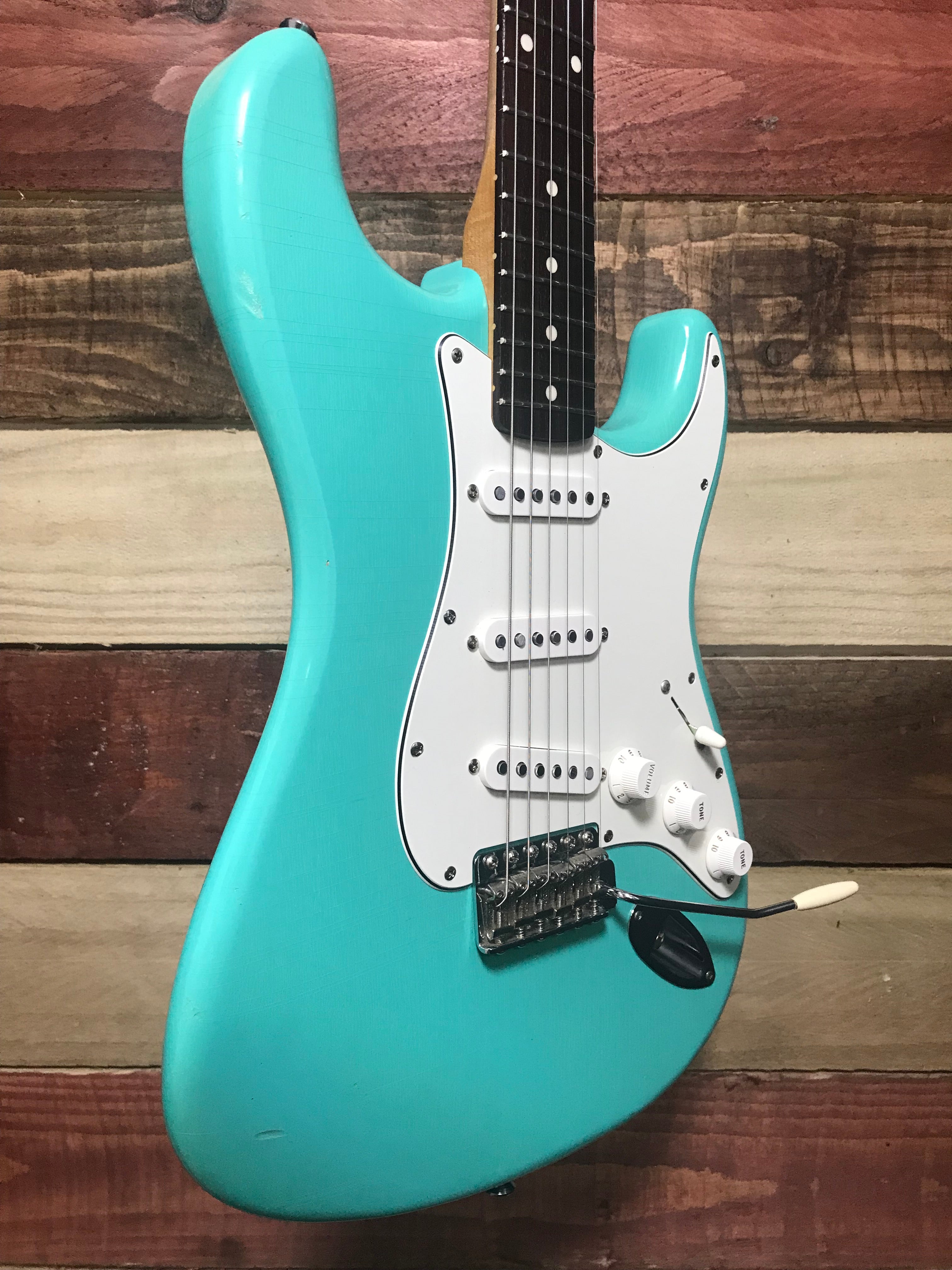 '63 Spec Stratocaster 'Custom Build' Seafoam Green Light Relic