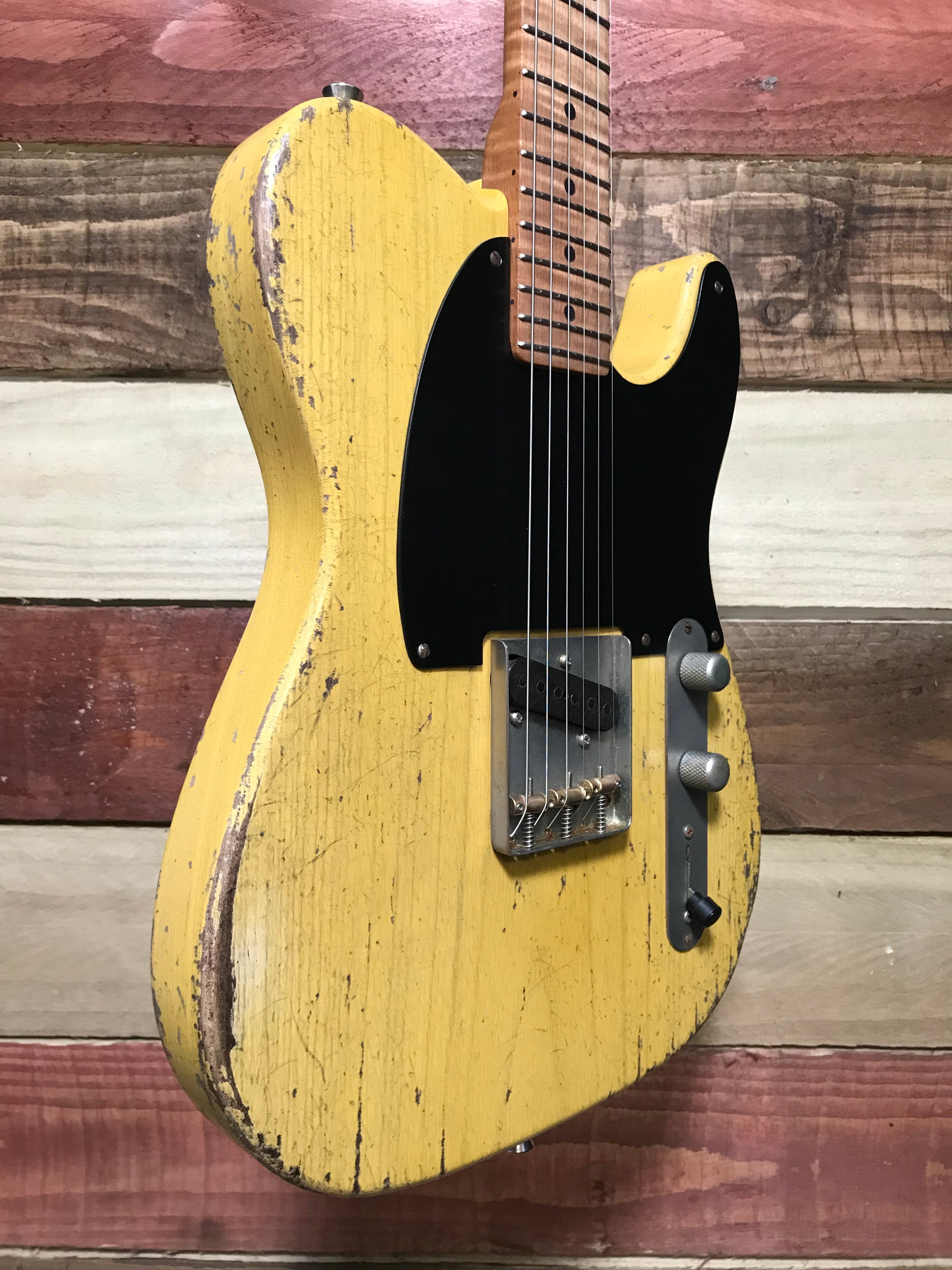 Winyard Stealthcaster SSS T6 Butterscotch 2023