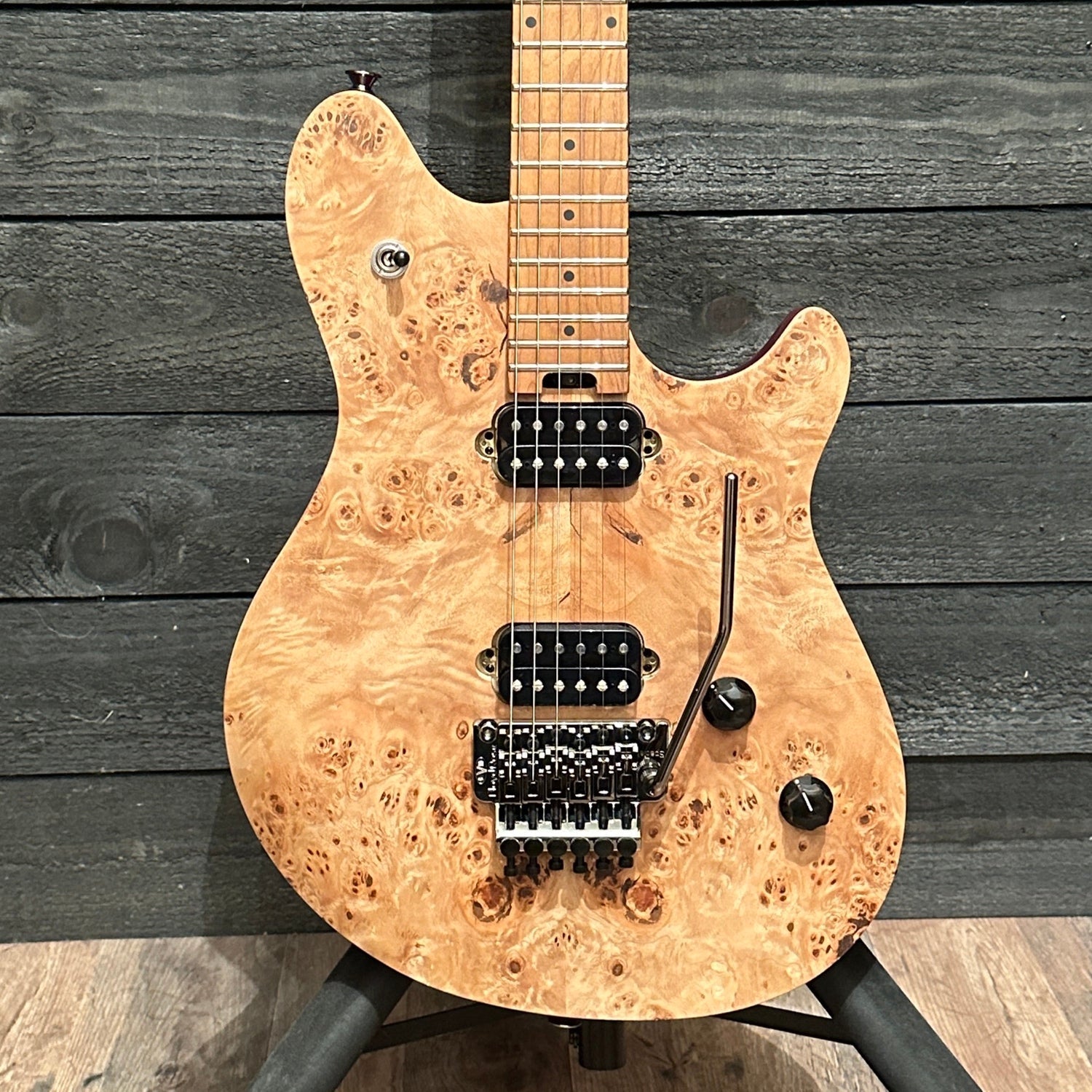 EVH Wolfgang WG Standard Exotic Electric Guitar - Poplar Burl