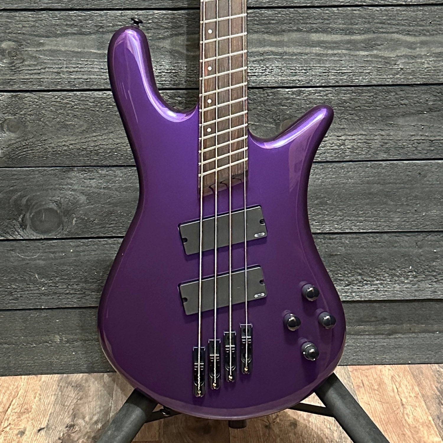 Spector NS Dimension 4 String HP Multi Scale Electric Bass Guitar - Plum Crazy