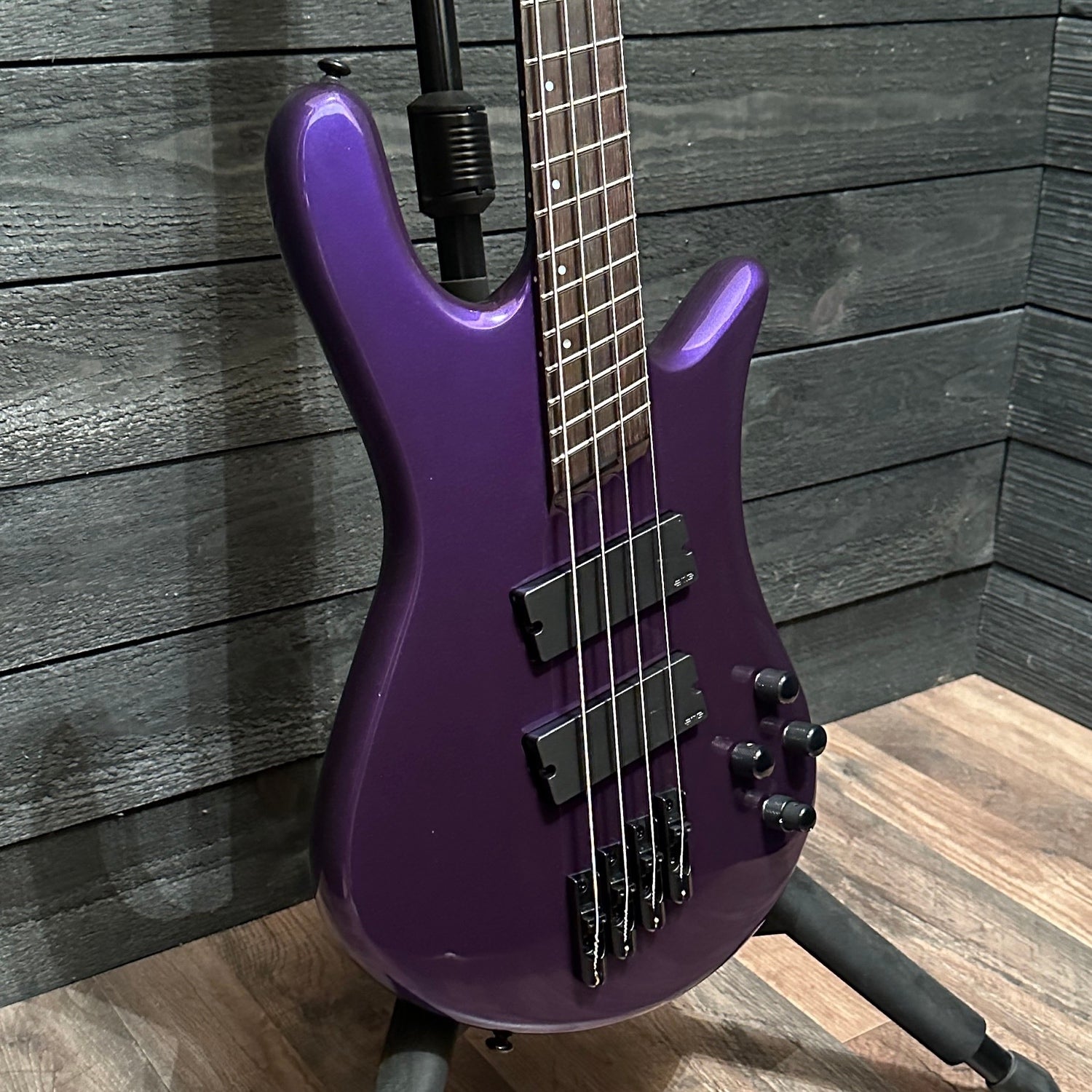 Spector NS Dimension 4 String HP Multi Scale Electric Bass Guitar - Plum Crazy