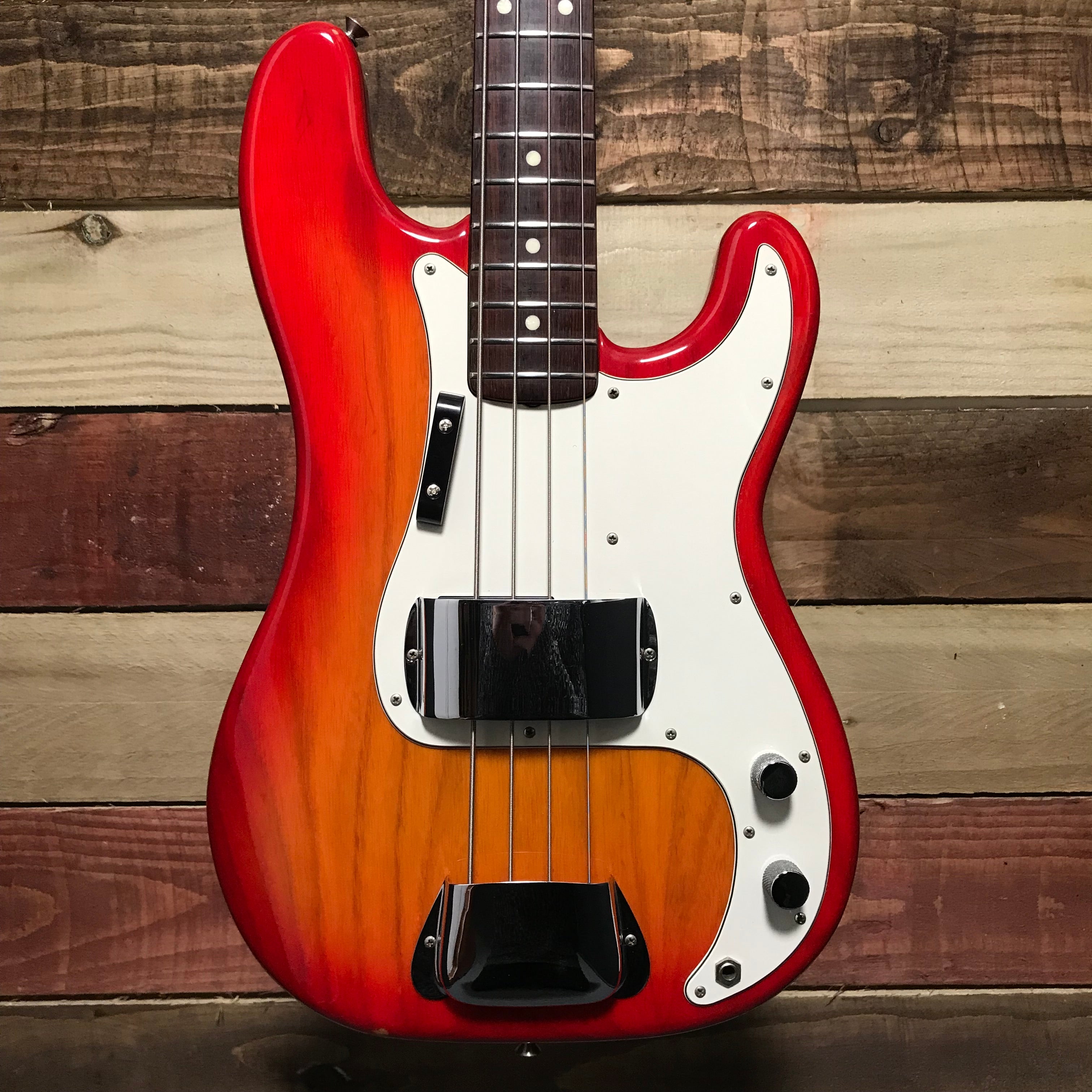 1978-81 Fender Precision Bass with Rosewood Fretboard  - Sienna Sunburst