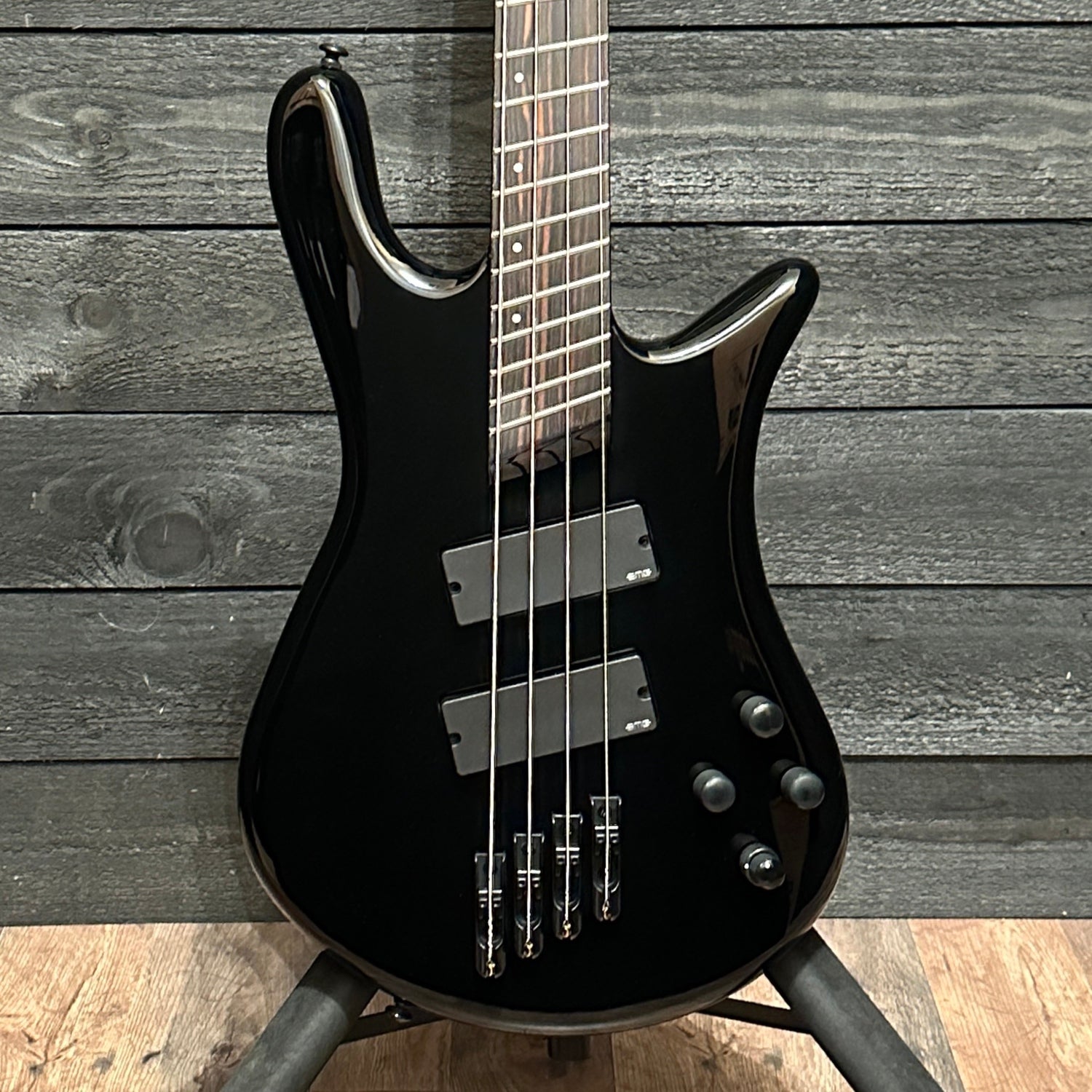 Spector NS Dimension 4 String Multi Scale Electric Bass Guitar - Black