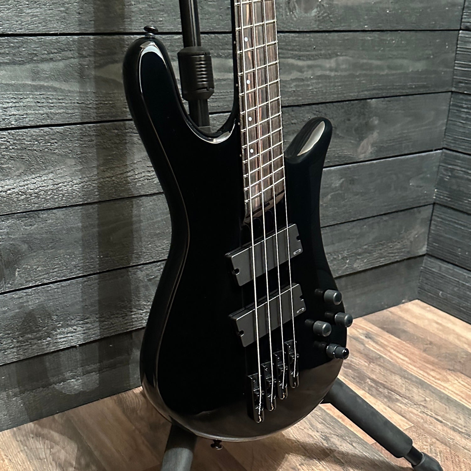 Spector NS Dimension 4 String Multi Scale Electric Bass Guitar - Black