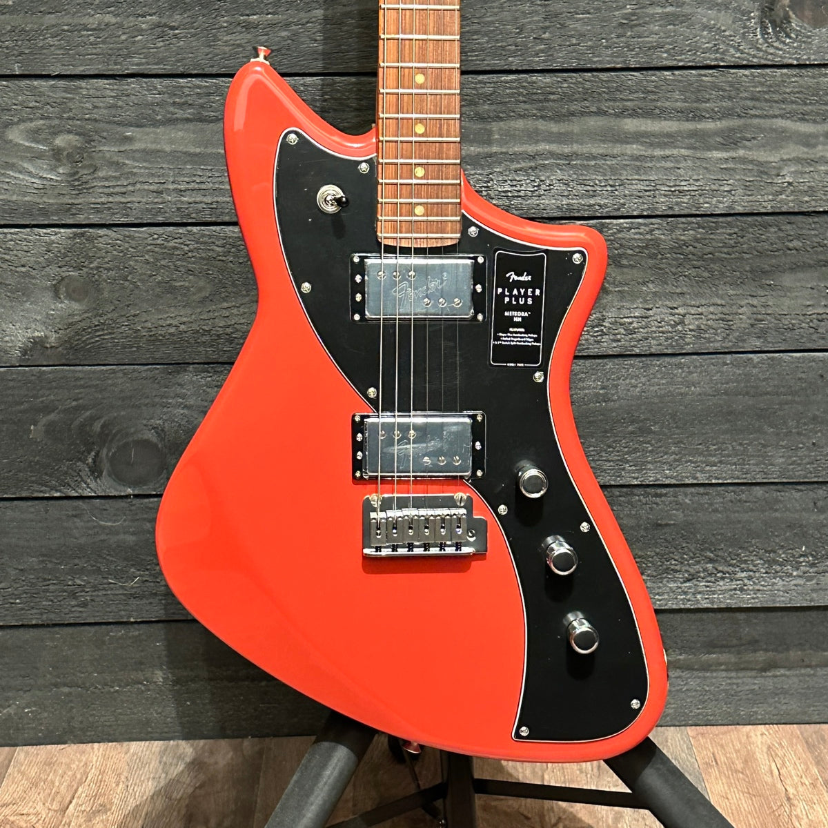 Fender Player Plus Meteora HH Electric Guitar - Fiesta Red