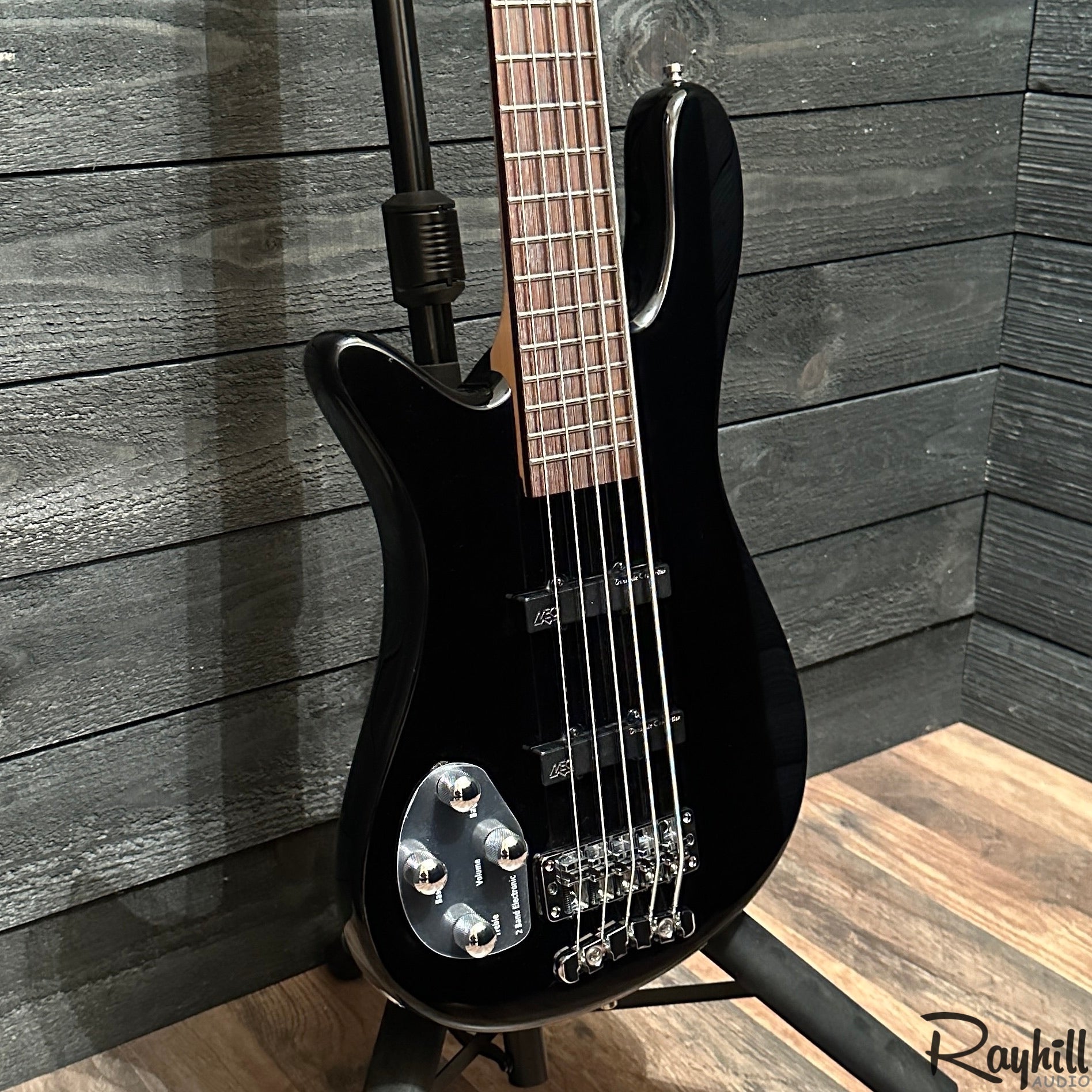 Warwick Rockbass Streamer LX Left Handed 5-String Electric Bass Guitar - Black