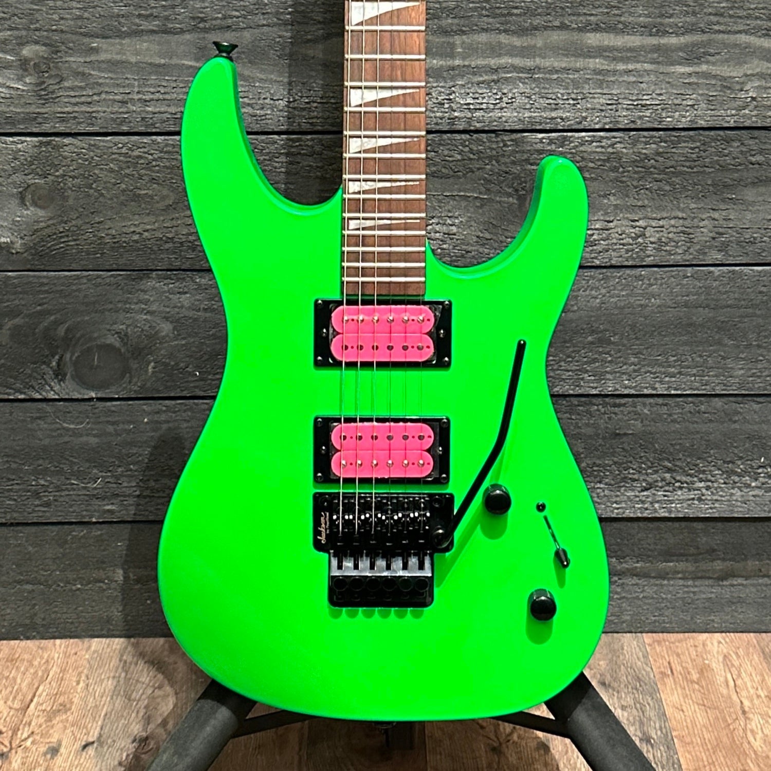 Jackson DK2XR HH Dinky Electric Guitar - Neon Green