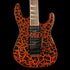 Jackson SLX X-Series Soloist Electric Guitar in Neon Orange Crackle