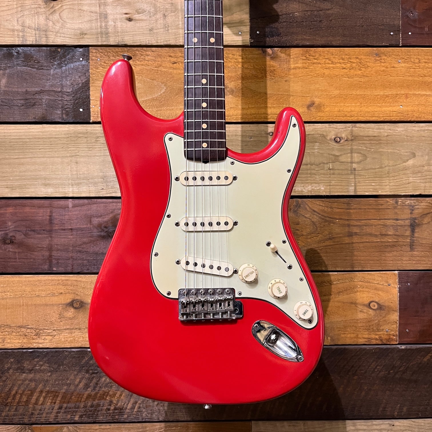 1963 Fender Stratocaster Red Re-Finish