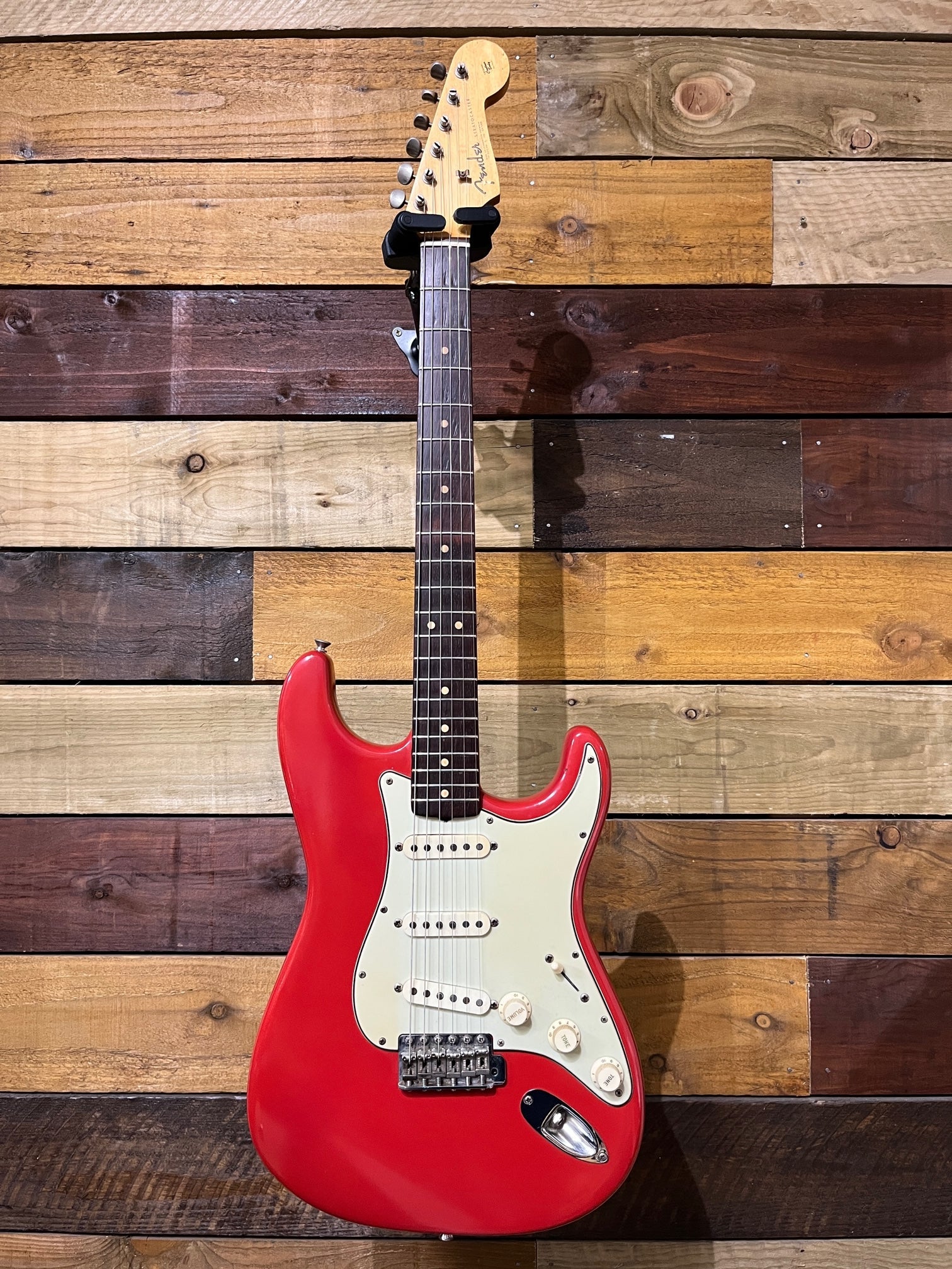 1963 Fender Stratocaster Red Re-Finish