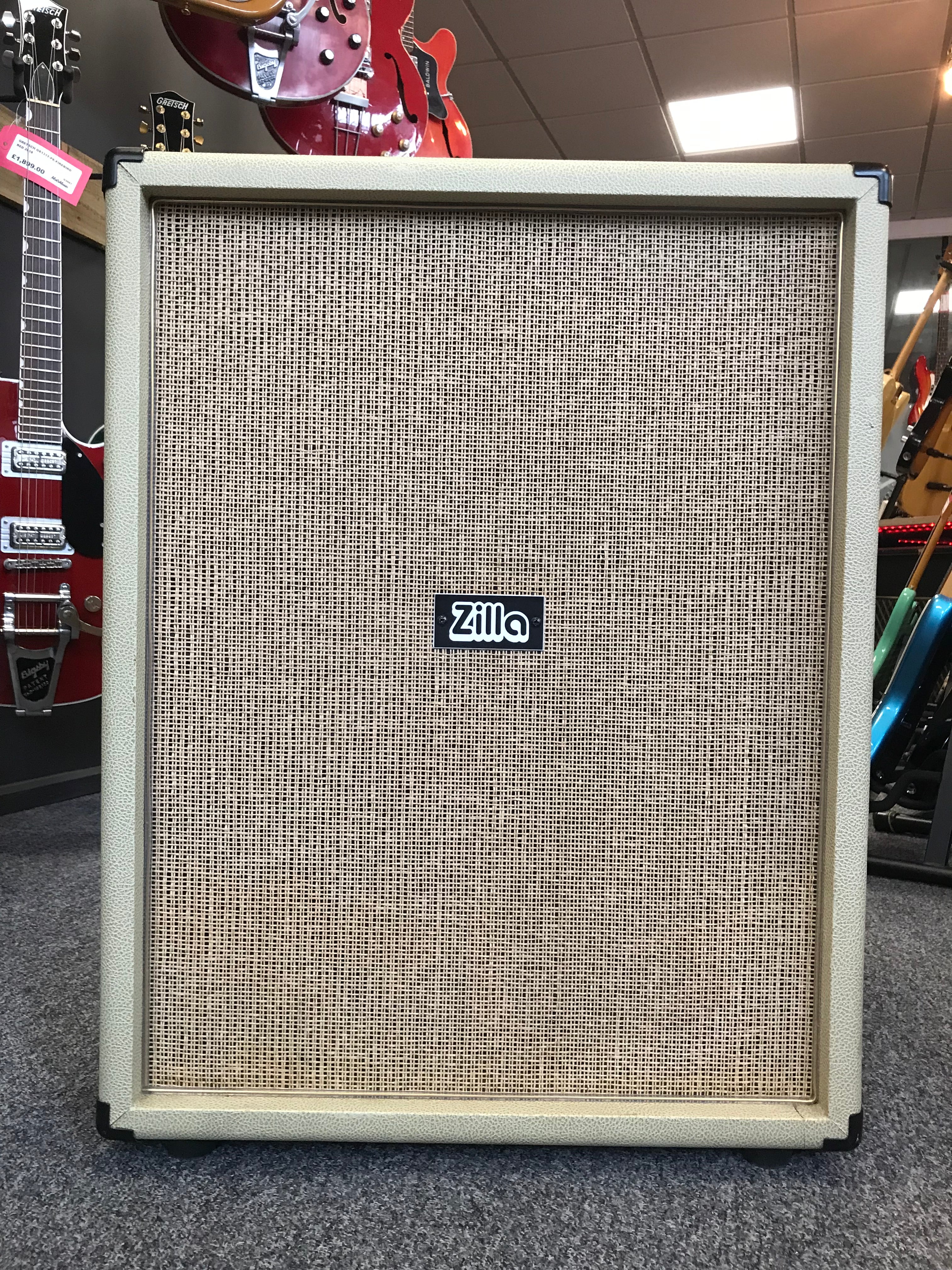 Zilla Vertical Studio Pro 2x12" 8 Ohm Speaker Cabinet (Celestion Creambacks)