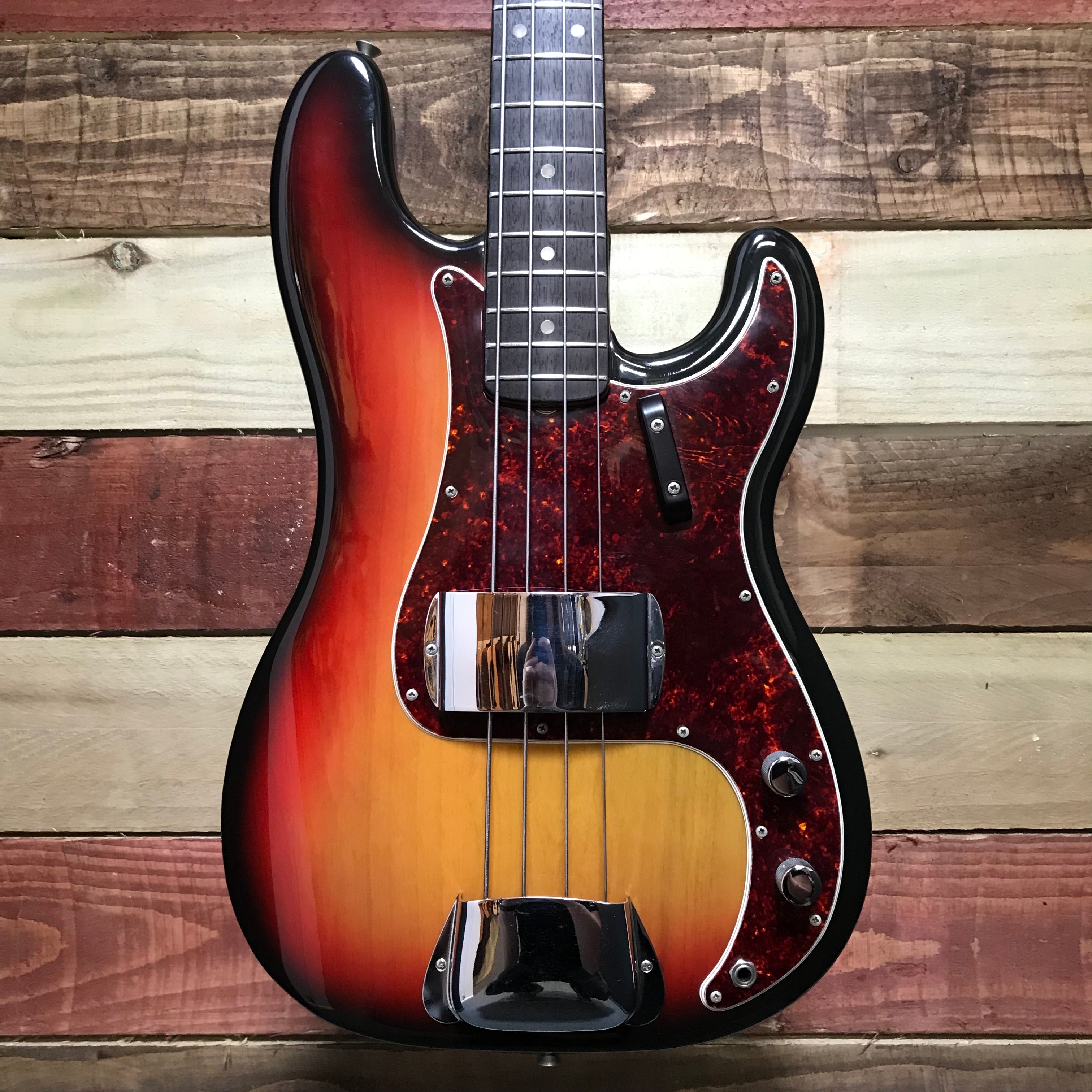 1971 Fender Precision Bass with Rosewood Fretboard Sunburst