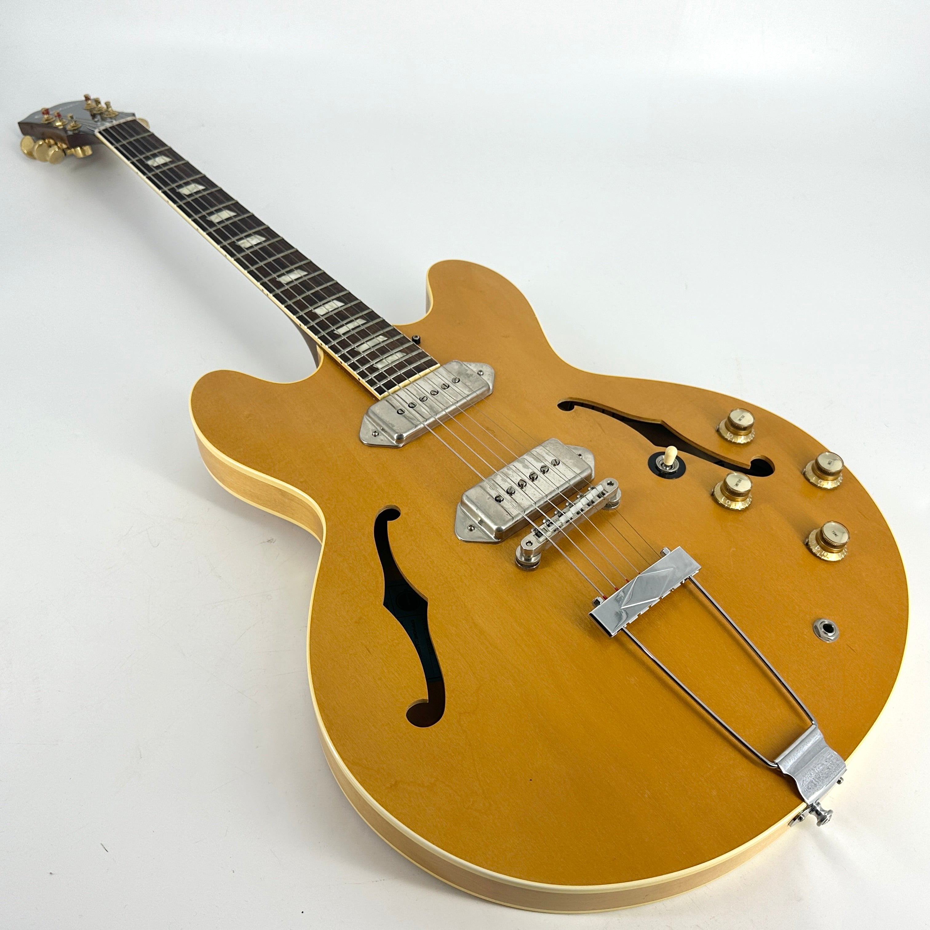 Epiphone USA John Lennon 1965 Revolution Casino – Stripped Natural