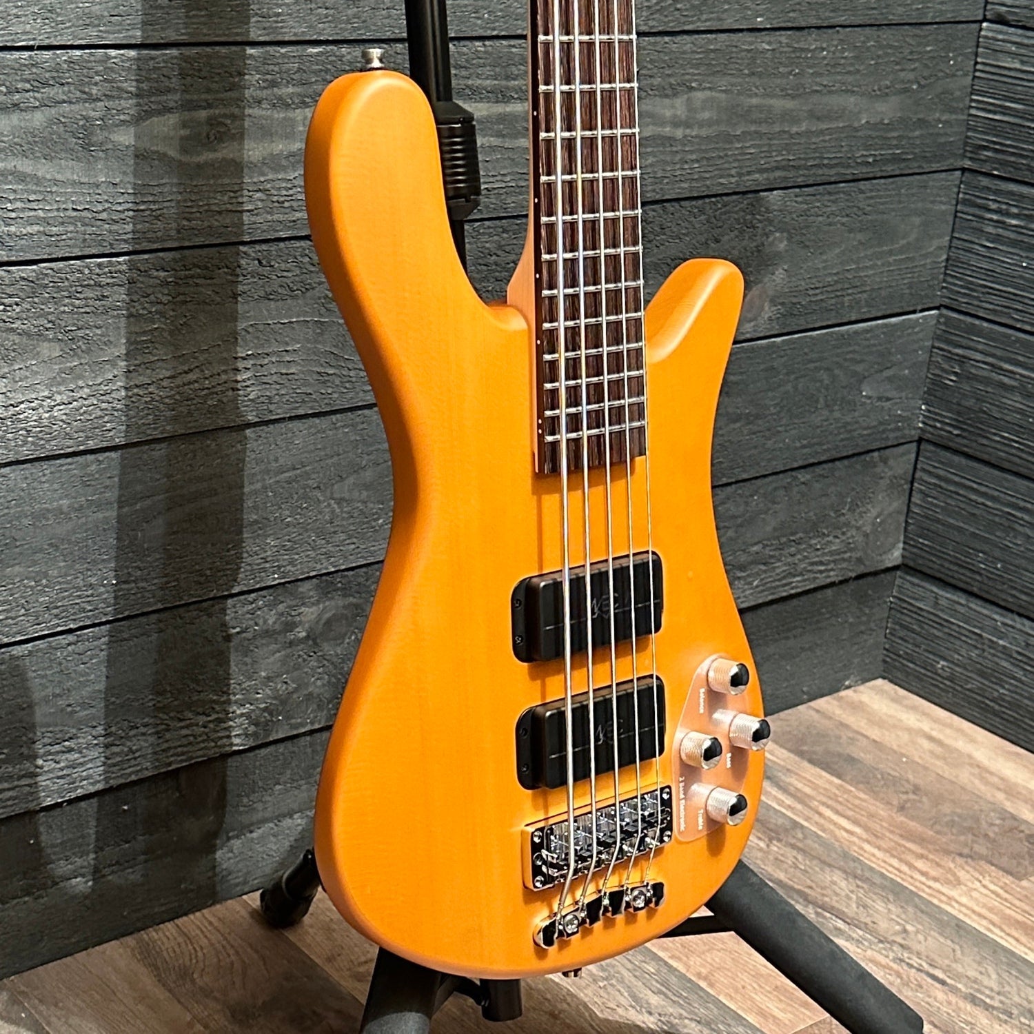 Warwick Rockbass Streamer Standard 5-String Electric Bass Guitar - Honey Violin