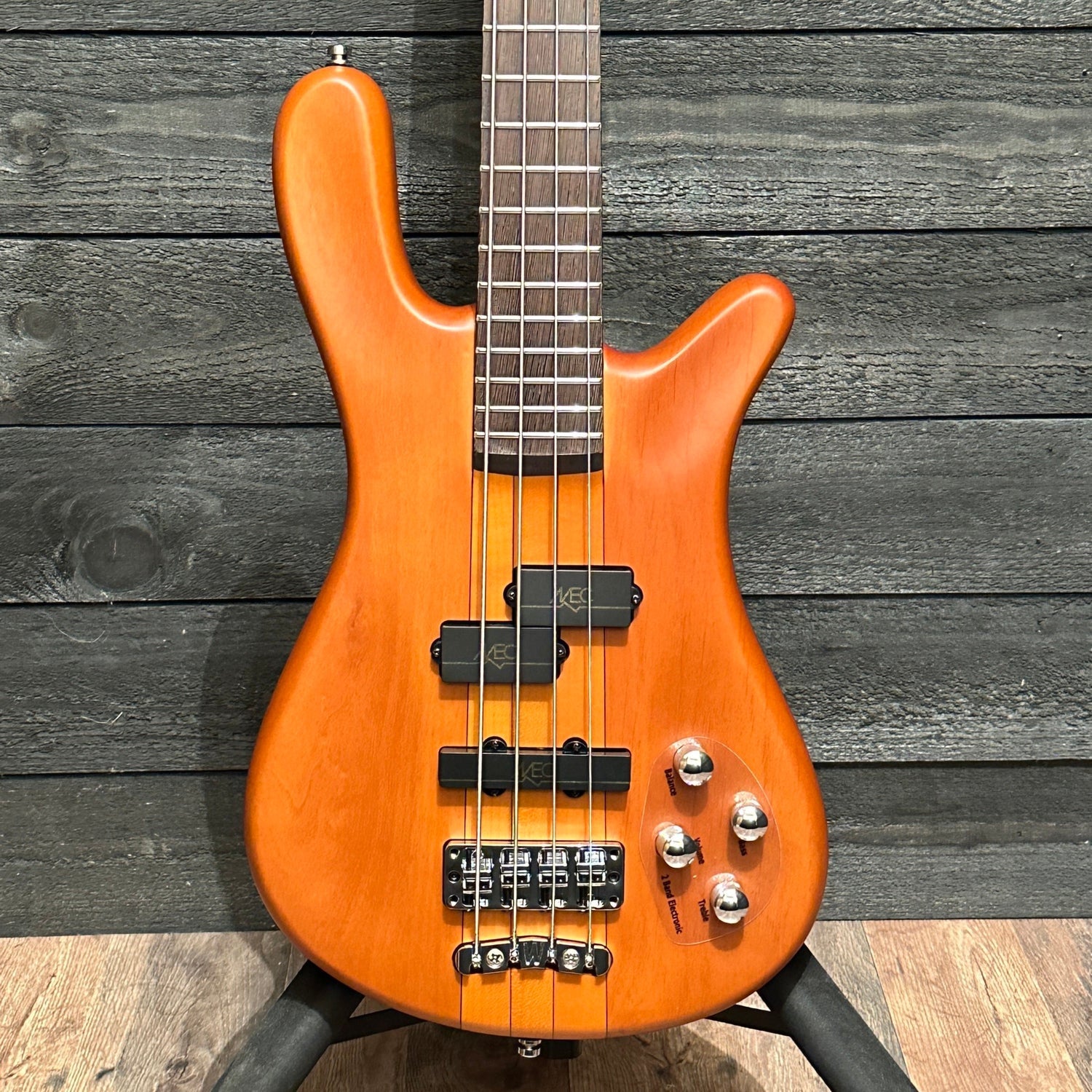 Warwick RockBass Streamer NT 4-string Electric Bass Guitar - Honey Violin