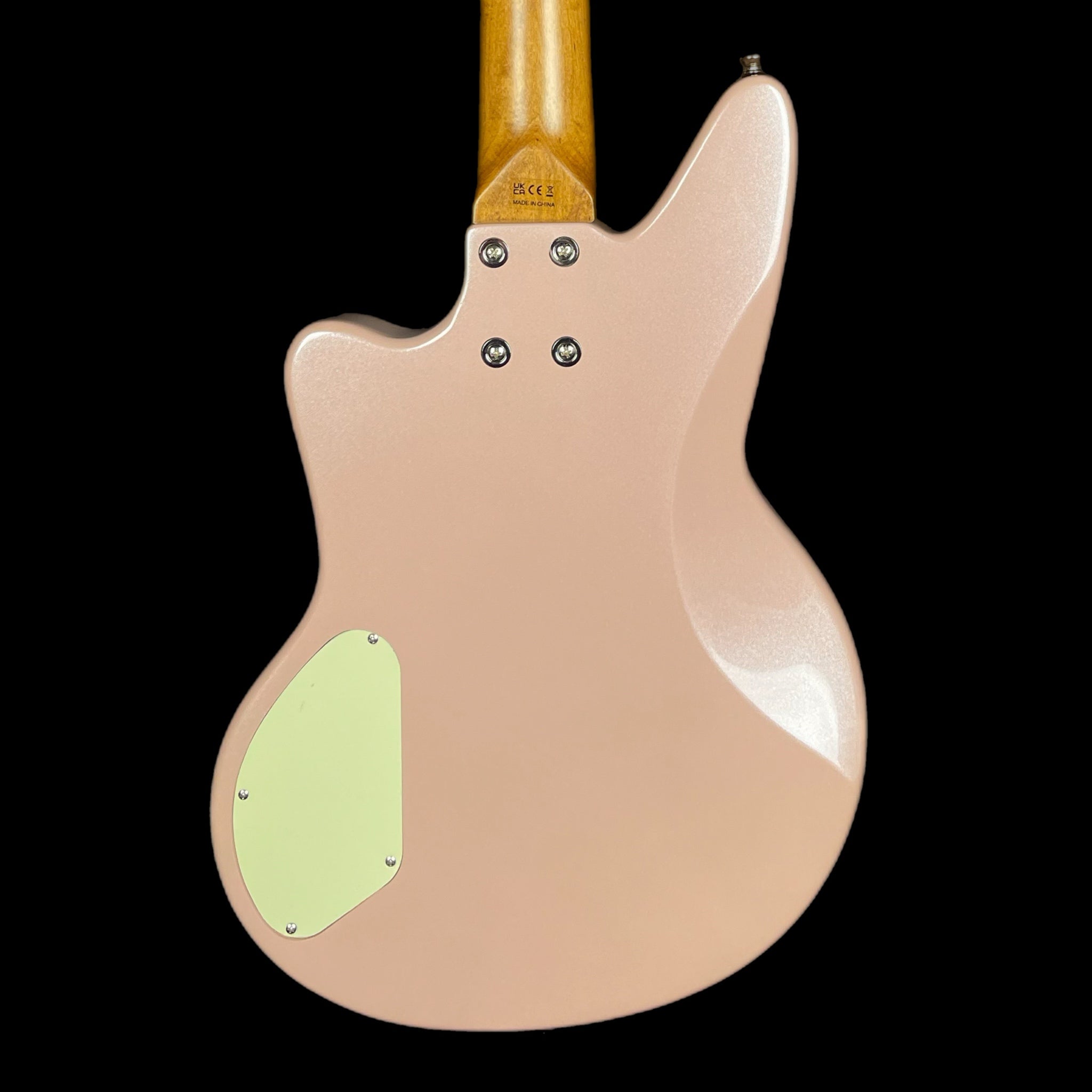 Ashdown The Capri Soap Short Scale Bass Guitar In Shell Pink - Roasted Maple