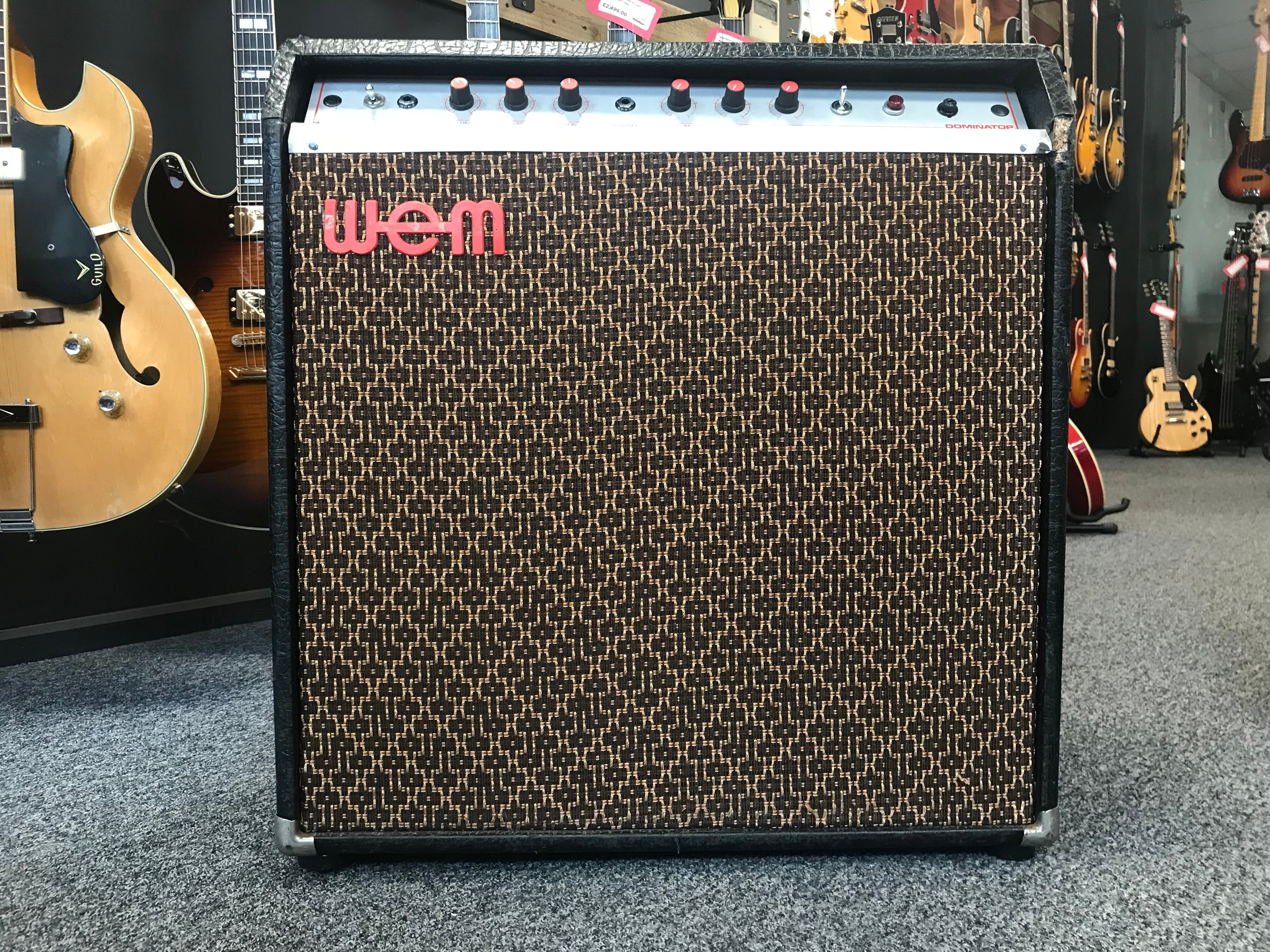 WEM Dominator 25 Bass 1x15" Combo 1970s