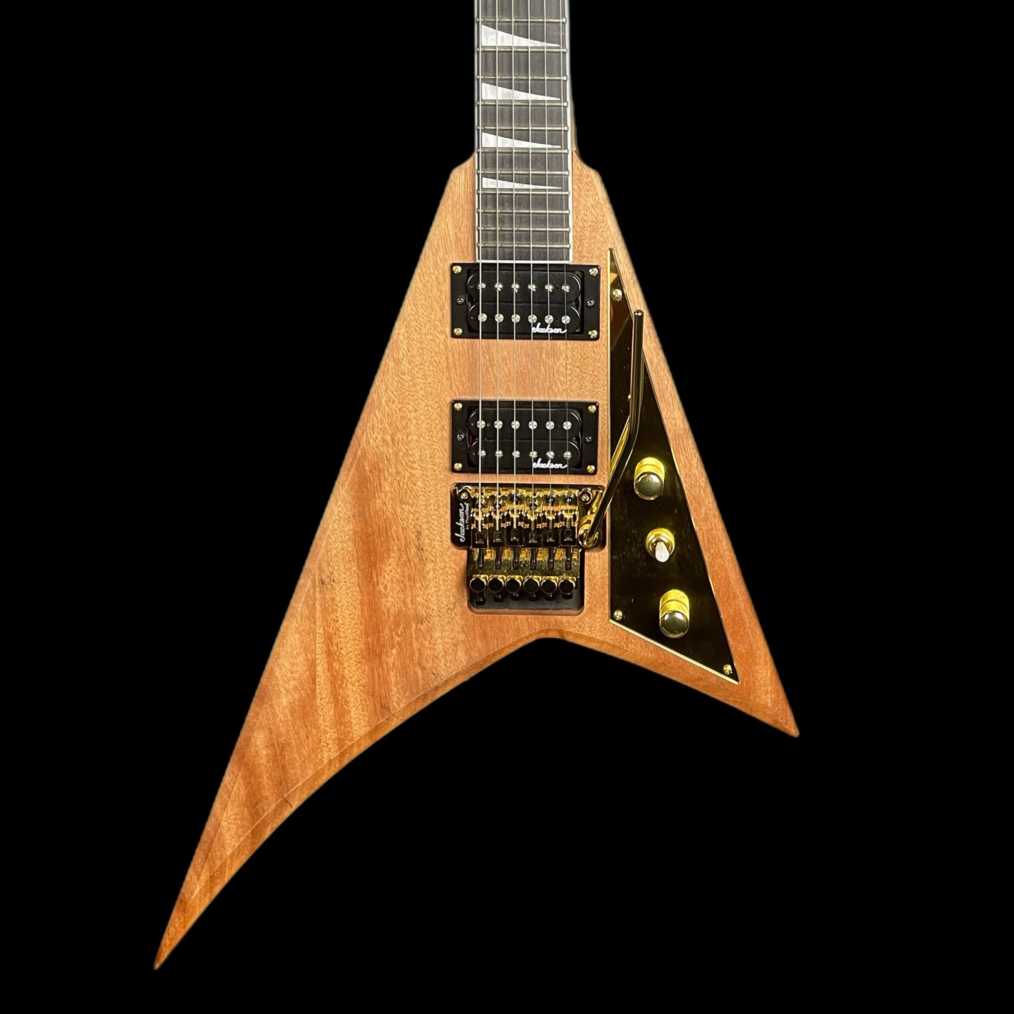 Jackson JS32 MAH Rhoads Electric Guitar in Natural