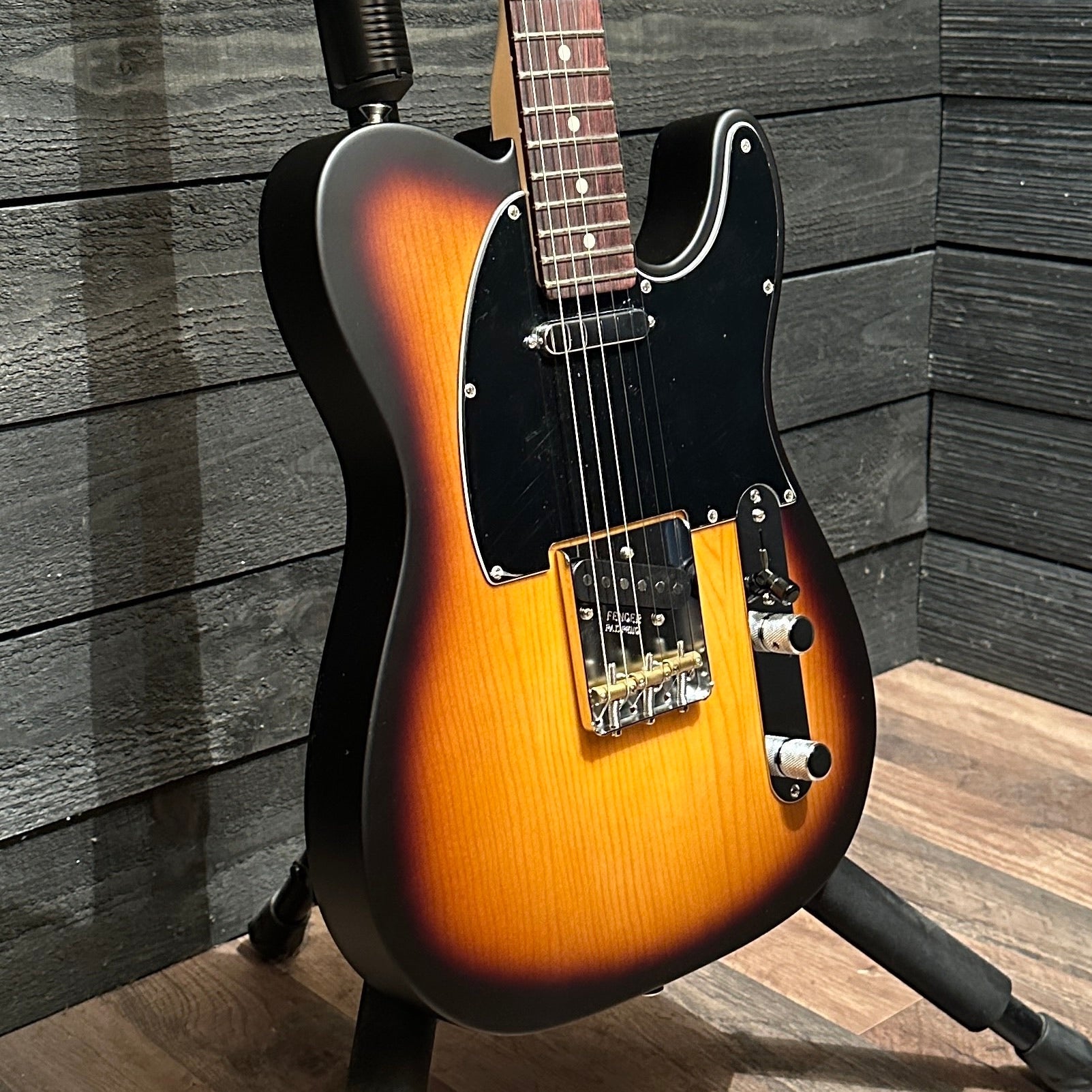 Fender Limited Edition American Performer Timber Telecaster USA Electric Guitar - Sunburst