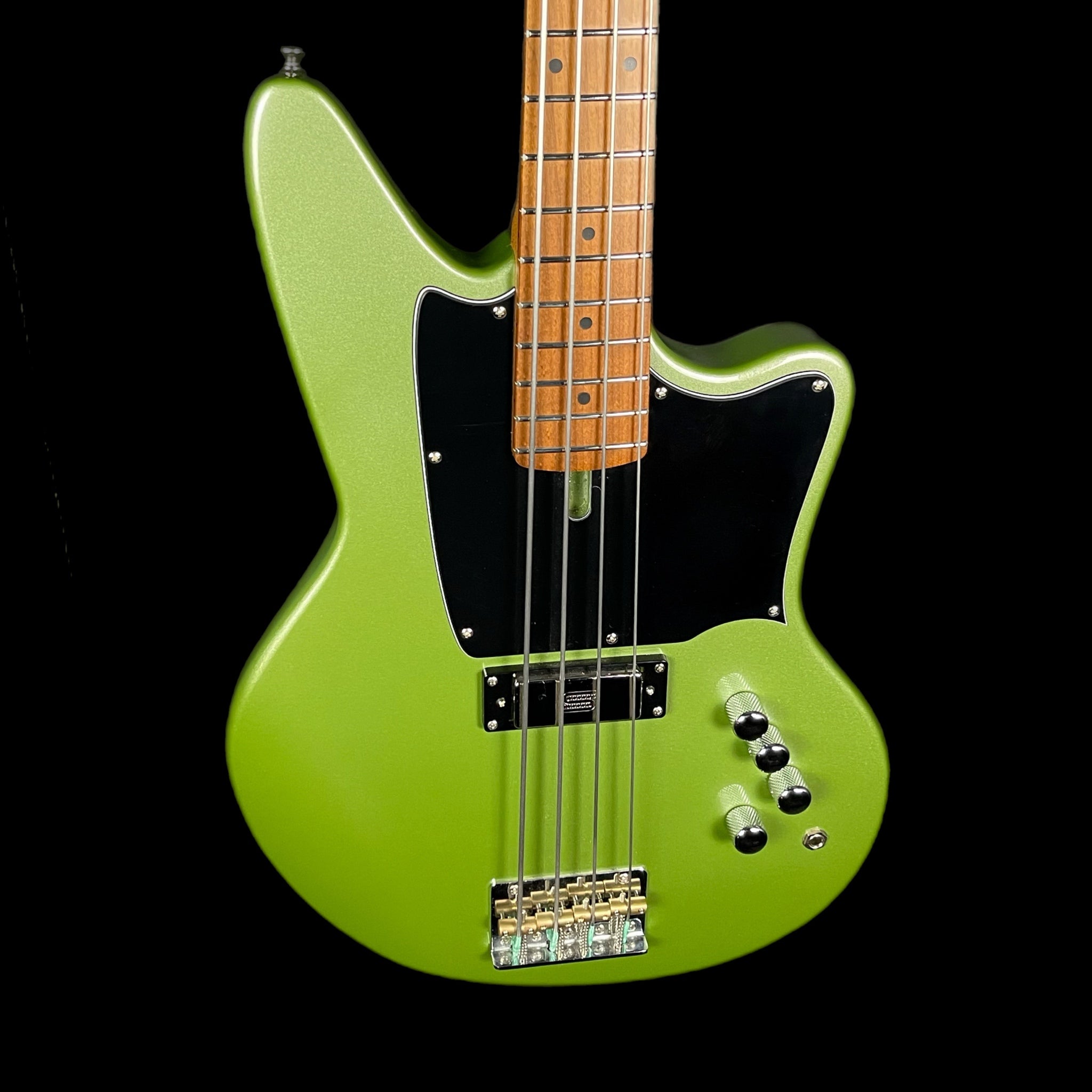 Ashdown Roasted Saint Bass Guitar in Onyx Green w/Darkglass PreAmp and Seymour Duncans