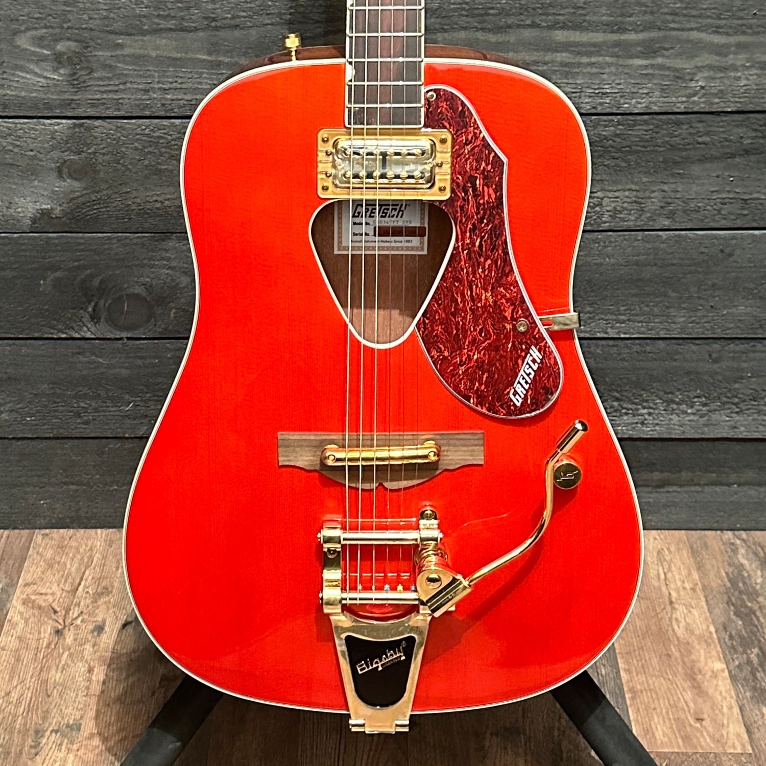 Gretsch G5034TFT Rancher Dreadnought with Bigsby Electric Guitar - Savannah Sunset