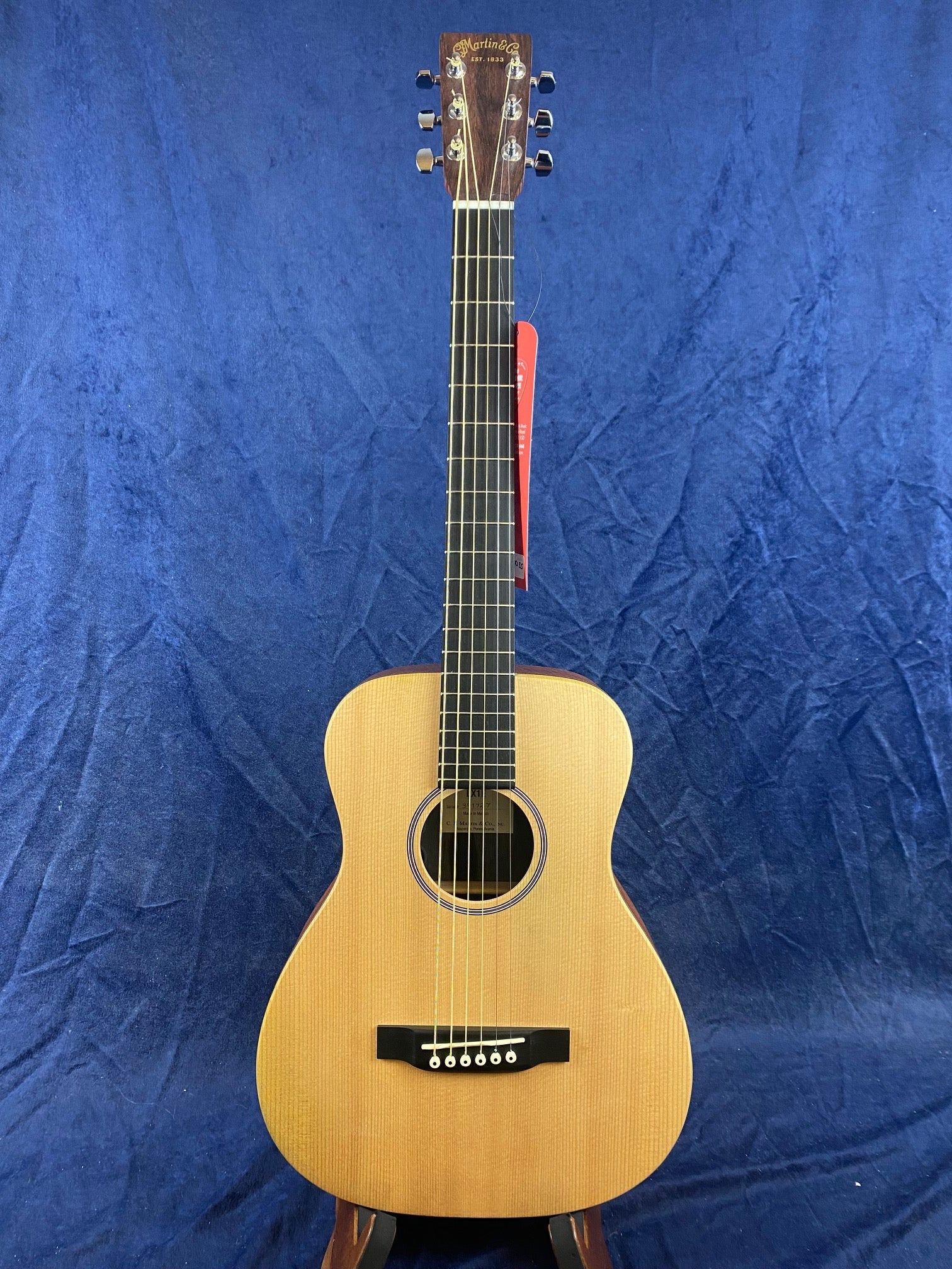 Martin LX1E Electro Acoustic Guitar in Natural with Gig Bag