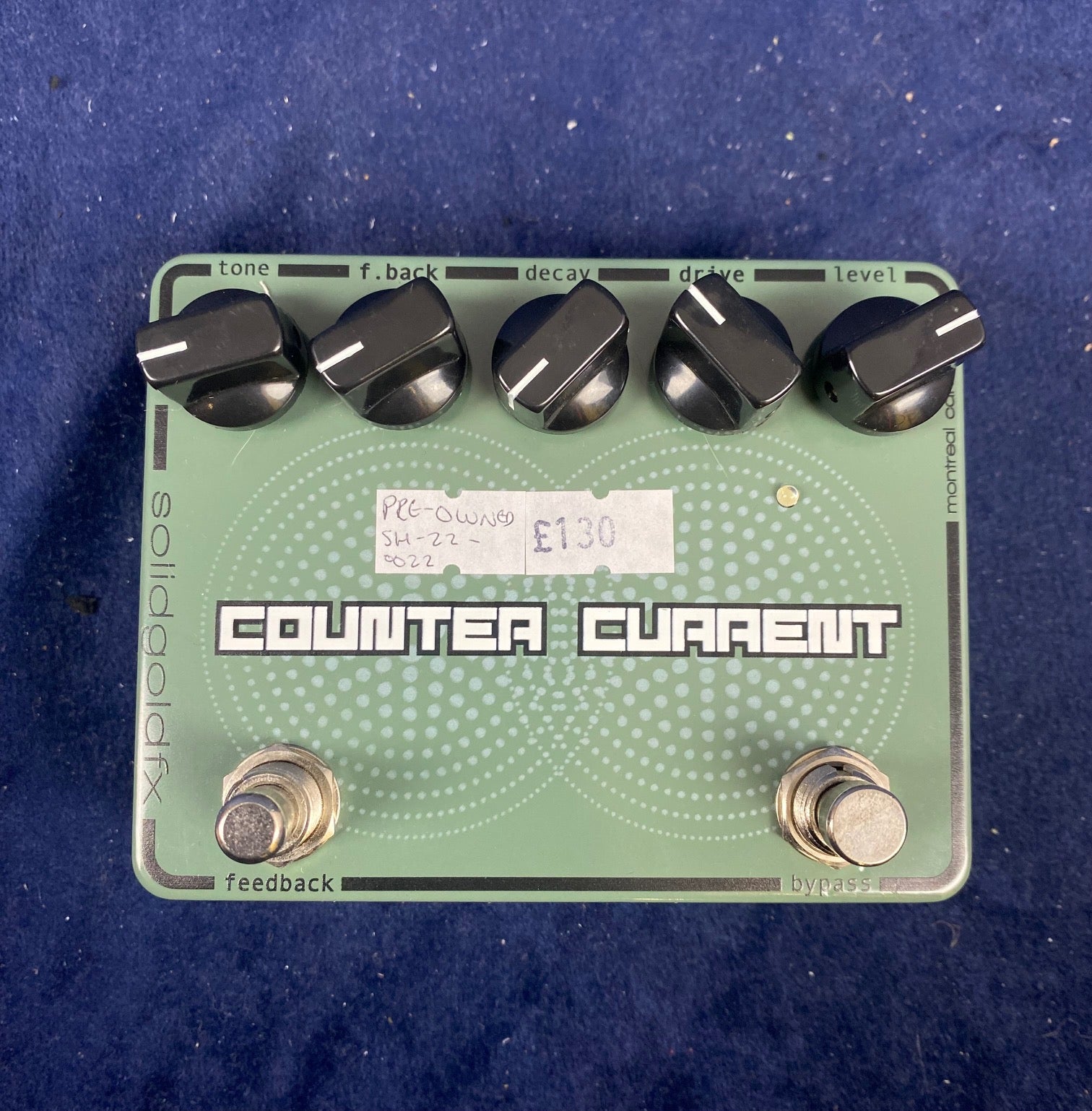 SolidGoldfx Counter Current Pedal Pre-owned