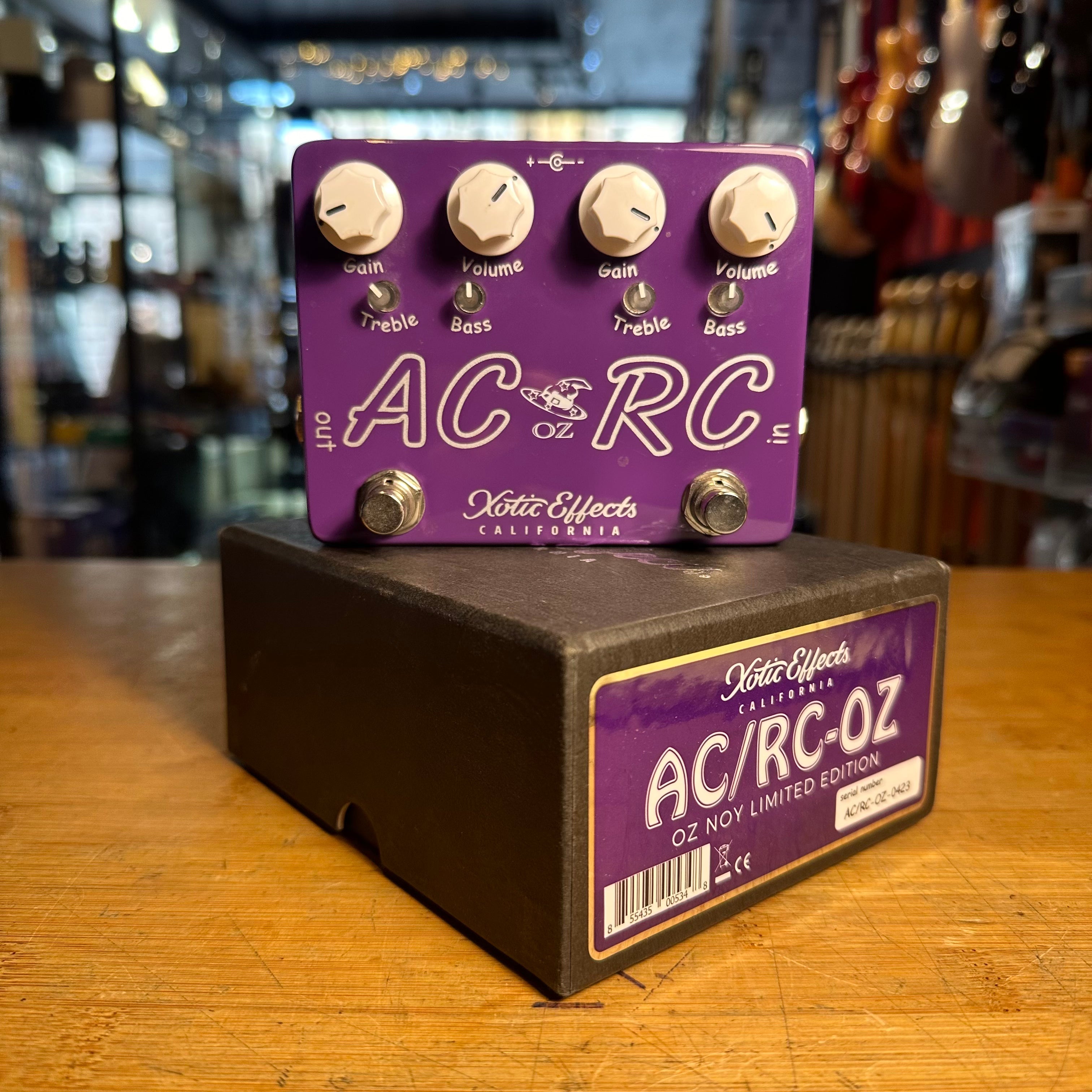 Xotic Effects AC-RC Overdrive Pedal - Preowned