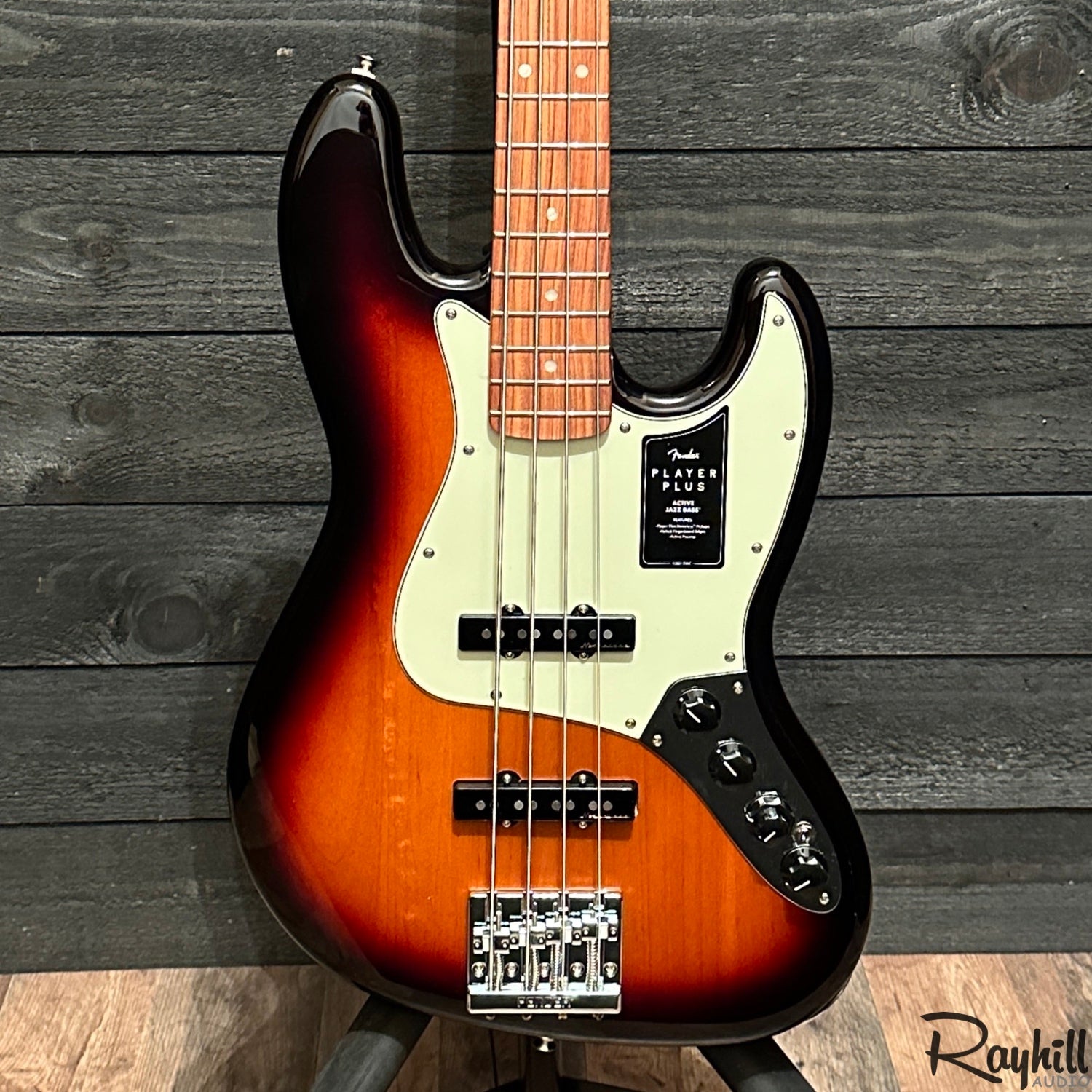 Fender Player Plus Active Jazz Bass 4 String Electric Bass Guitar - Sunburst