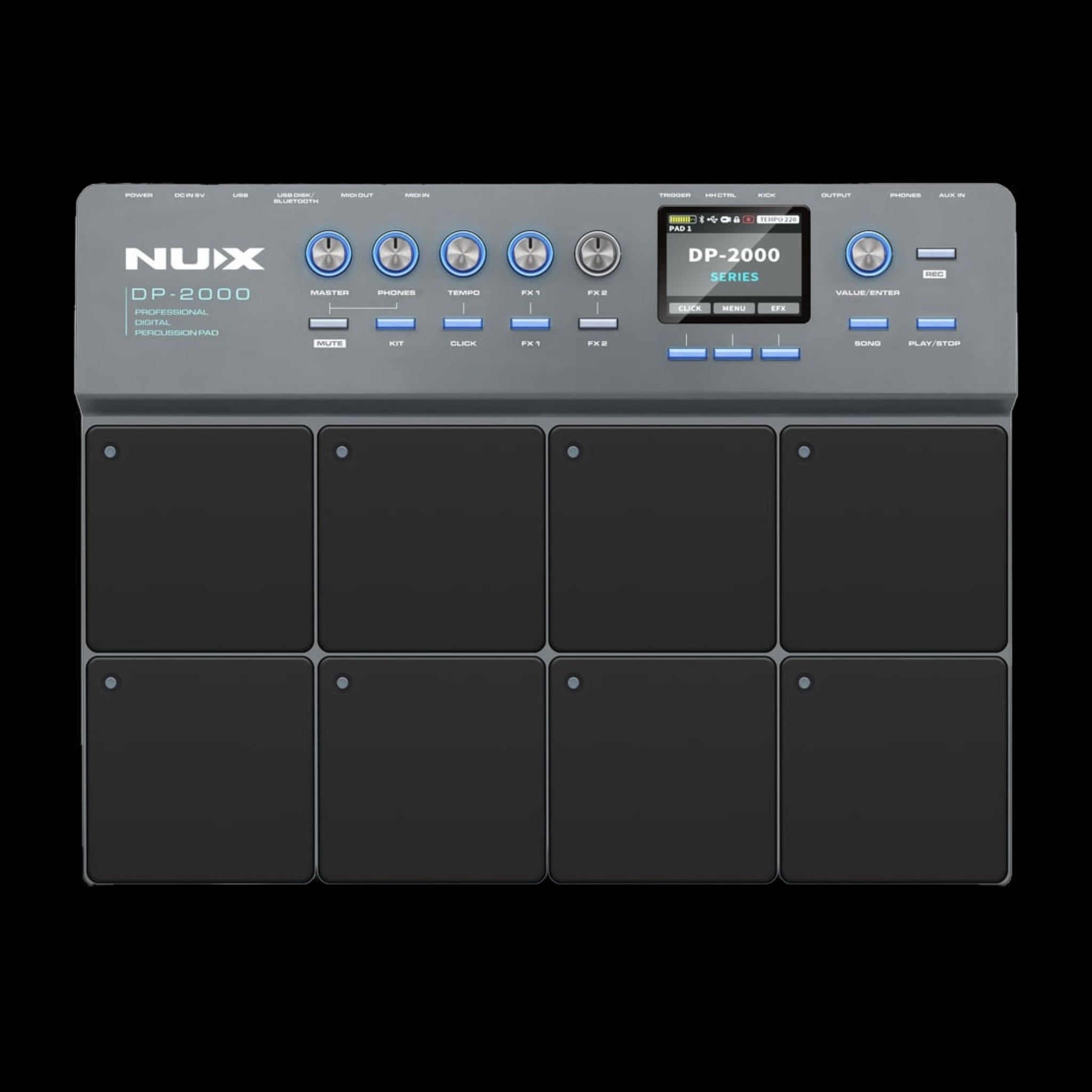 NU-X DP-2000 Digital Percussion Pad W/ Stand