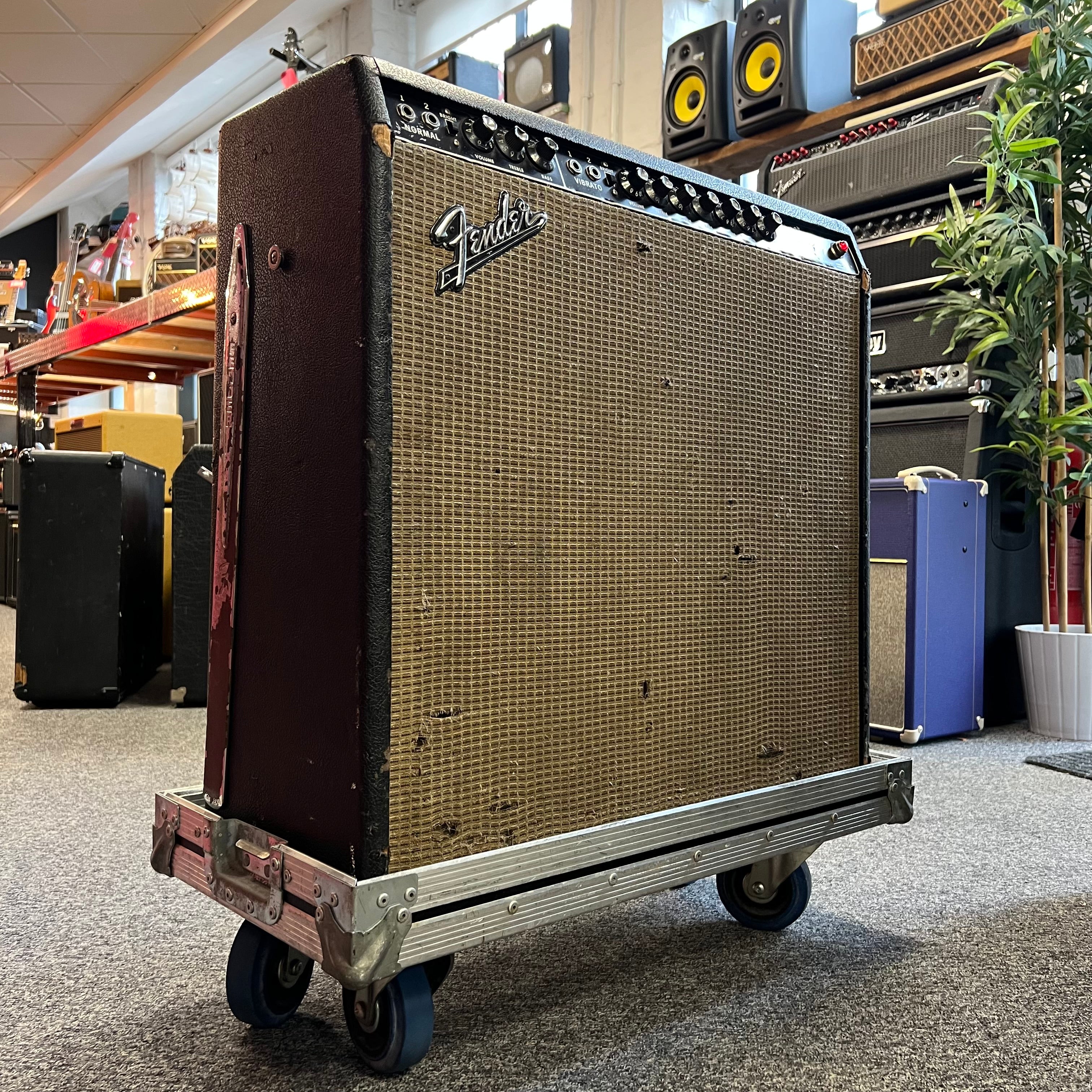 1965 Fender 'Black Panel' Super Reverb 4x10" Combo