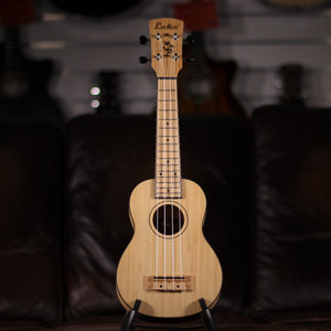 Laka VUS100B Bamboo Soprano Ukulele full